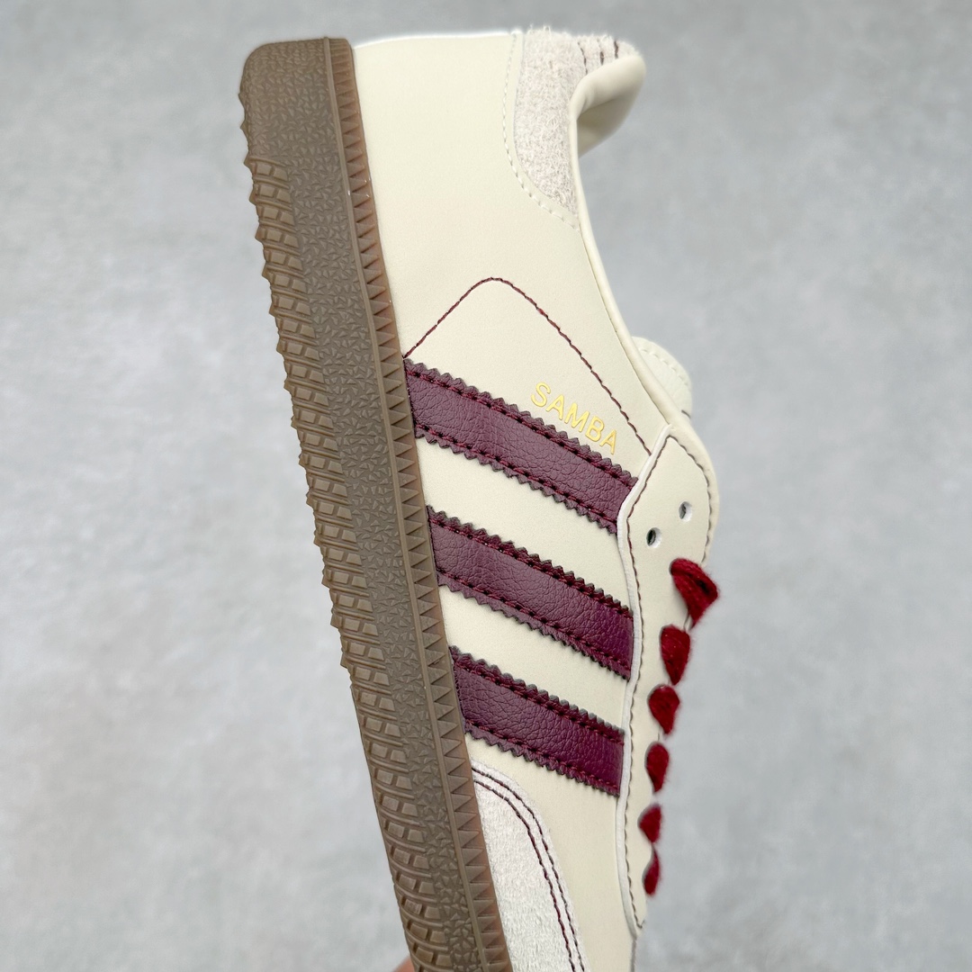 图片[6]-AD Original Samba OG 复古经典轻便板鞋 IG1987 这款桑巴鞋展示了高质量的工艺 带有装饰的超锁缝制和无缝的手感 柔软、柔软的皮革造型和标志性的3条纹完成了精致的外观 正规合身鞋带 鞋面上有绒面鞋垫 橡胶鞋底 享受正畸套筒软感 自50年代首次亮相以来就一直在赢得粉丝的青睐 尺码：36 36.5 37.5 38 38.5 39 40 40.5 41 42 42.5 43 44 44.5 45-选品中心