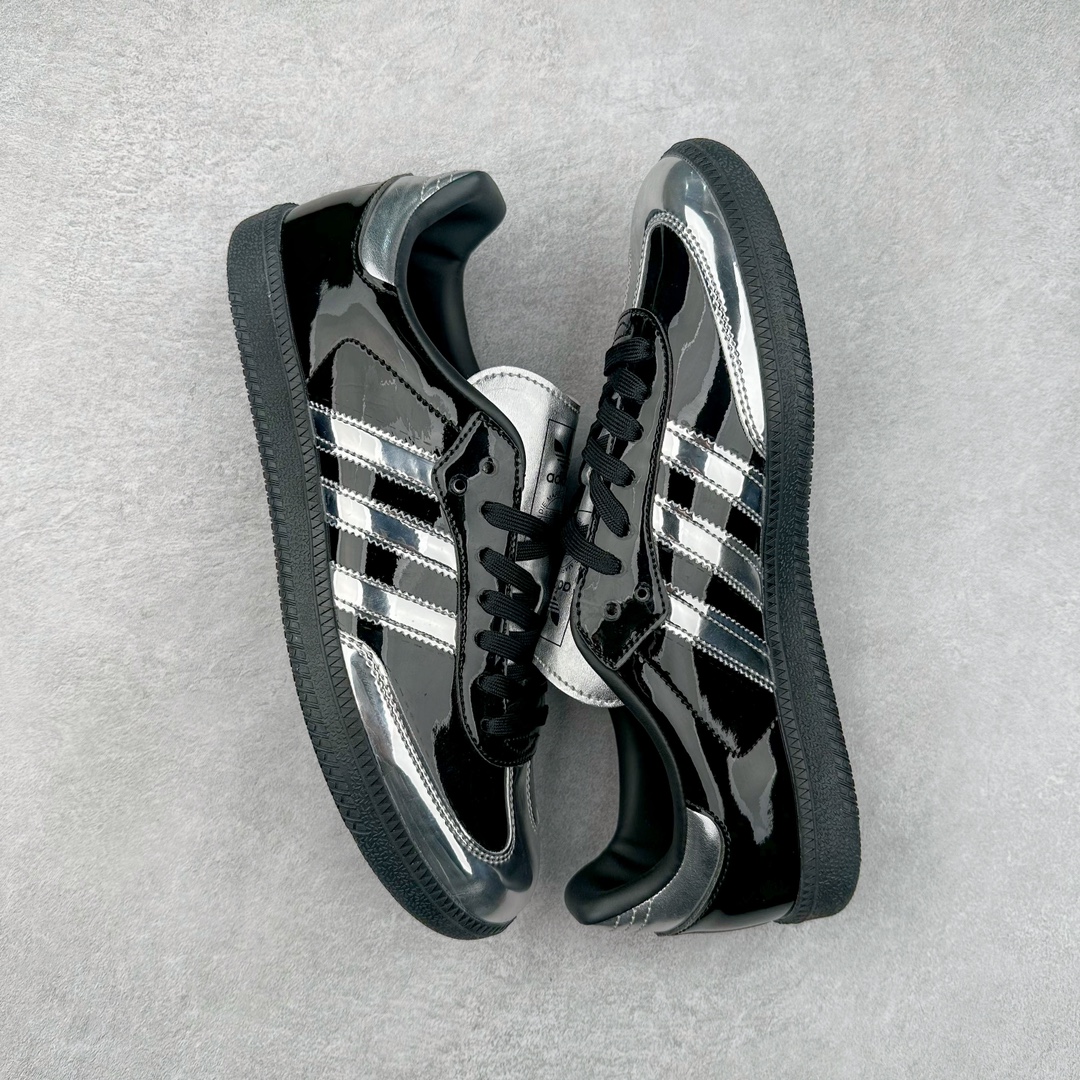 图片[3]-AD Original Samba OG 复古经典轻便板鞋 IH3364 这款桑巴鞋展示了高质量的工艺 带有装饰的超锁缝制和无缝的手感 柔软、柔软的皮革造型和标志性的3条纹完成了精致的外观 正规合身鞋带 鞋面上有绒面鞋垫 橡胶鞋底 享受正畸套筒软感 自50年代首次亮相以来就一直在赢得粉丝的青睐 尺码：36 36.5 37.5 38 38.5 39 40 40.5 41 42 42.5 43 44 44.5 45-选品中心