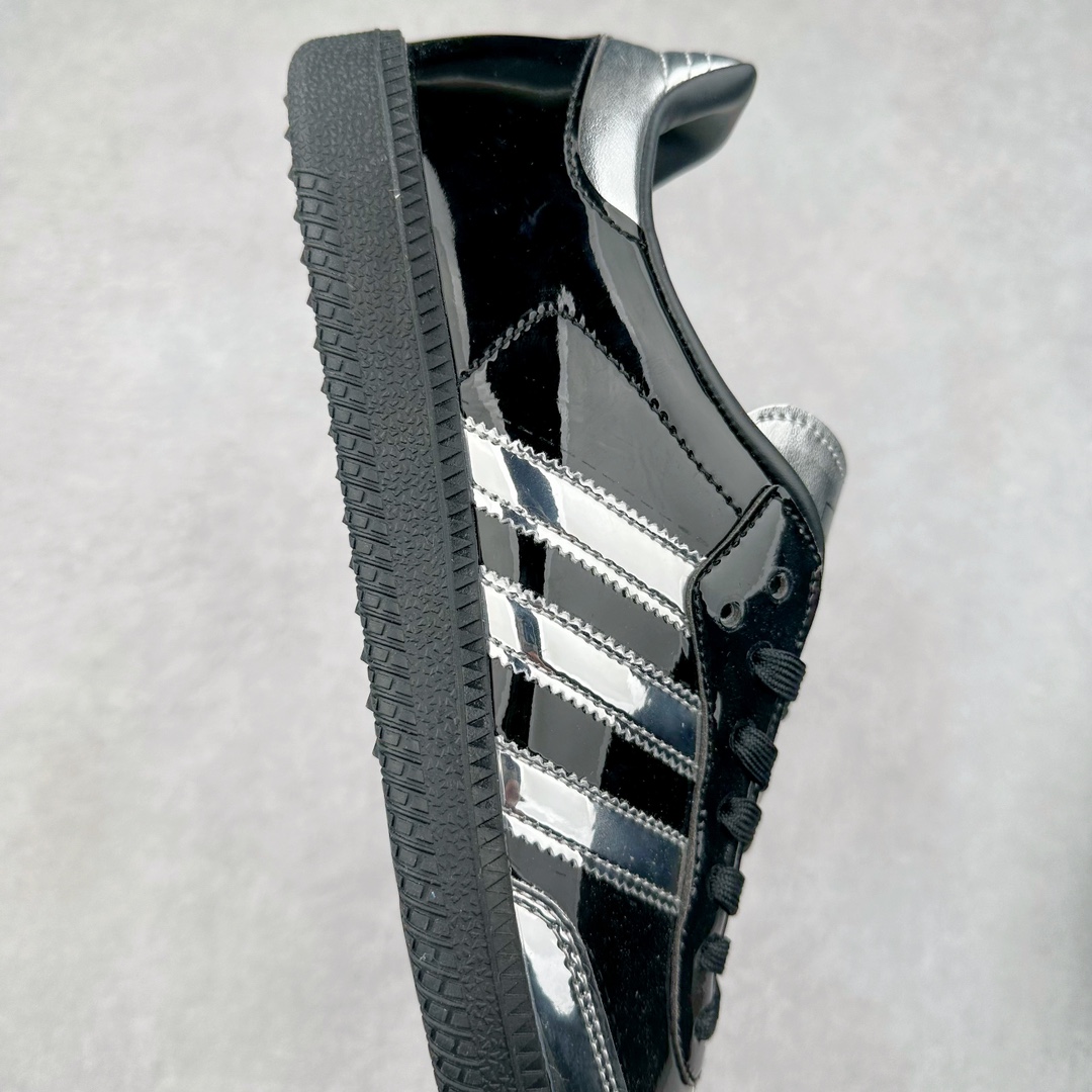 图片[6]-AD Original Samba OG 复古经典轻便板鞋 IH3364 这款桑巴鞋展示了高质量的工艺 带有装饰的超锁缝制和无缝的手感 柔软、柔软的皮革造型和标志性的3条纹完成了精致的外观 正规合身鞋带 鞋面上有绒面鞋垫 橡胶鞋底 享受正畸套筒软感 自50年代首次亮相以来就一直在赢得粉丝的青睐 尺码：36 36.5 37.5 38 38.5 39 40 40.5 41 42 42.5 43 44 44.5 45-选品中心