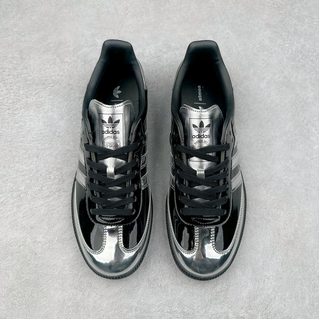 图片[2]-AD Original Samba OG 复古经典轻便板鞋 IH3364 这款桑巴鞋展示了高质量的工艺 带有装饰的超锁缝制和无缝的手感 柔软、柔软的皮革造型和标志性的3条纹完成了精致的外观 正规合身鞋带 鞋面上有绒面鞋垫 橡胶鞋底 享受正畸套筒软感 自50年代首次亮相以来就一直在赢得粉丝的青睐 尺码：36 36.5 37.5 38 38.5 39 40 40.5 41 42 42.5 43 44 44.5 45-选品中心