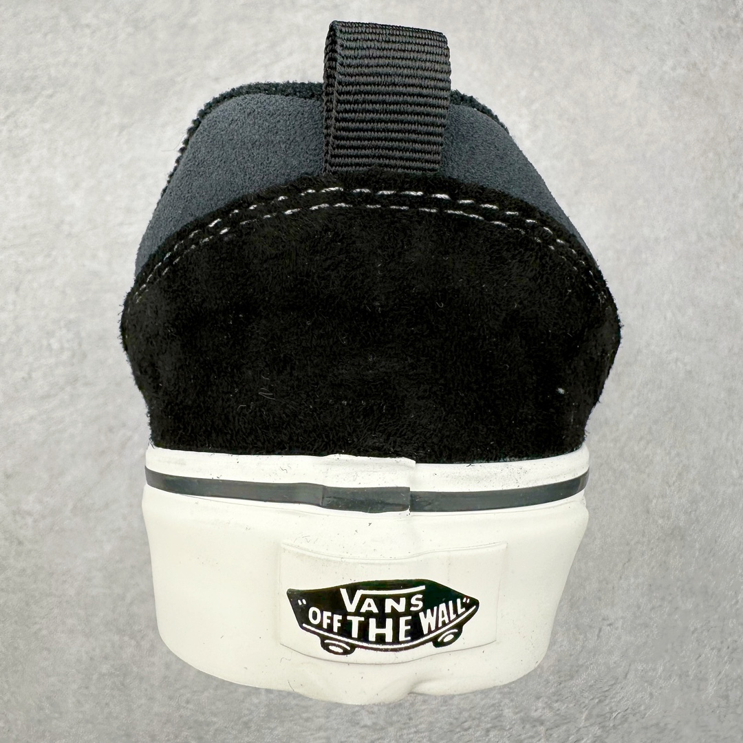 图片[8]-Vans Knu Skool 碳灰黑绿 万斯低帮复古休闲硫化面包鞋 肥胖版大LOGO原版全皮猪八面料 货号：VN000D6CCI2 尺码：35 36 36.5 37 38 38.5 39 40 40.5 41 42 42.5 43 44 45-选品中心