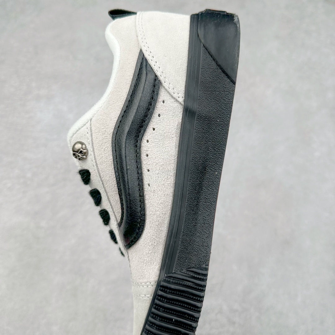 图片[7]-Vans Knu Skool 万圣节 白黑 万斯低帮复古休闲硫化面包鞋 肥胖版大LOGO原版全皮猪八面料 尺码：35 36 36.5 37 38 38.5 39 40 40.5 41 42 42.5 43 44 45-选品中心