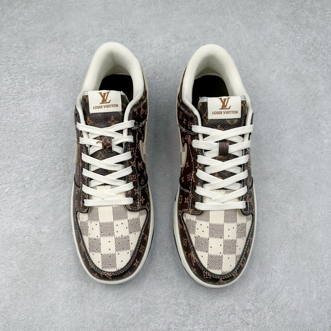 图片[2]-NK Dunk Low 定制配色 SJ2068-255 大厂出品 极力推荐 原装头层材料 独家版型蒸餾加工帶來的是更好的视觉和脚感体验大厂纯原品质出货 清洁度 电绣工艺 皮料切割干净无任何毛边 细节完美 尺码：36 36.5 37.5 38 38.5 39 40 40.5 41 42 42.5 43 44 44.5 45 46 47.5-选品中心