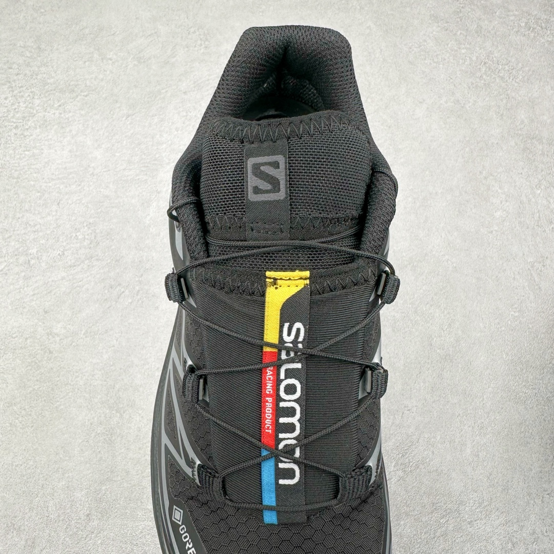 图片[5]-＃X版纯原福利 Salomon 萨洛蒙 XT-6 复古机能户外跑鞋 这双XT-6 鞋面以锯齿状的包裹系统呈现 在黑色基底之下加入了各种色点缀 内嵌式的袜套设计与 Quicklace 系带系统一道 实现了立体包裹与精准贴合 结合 Contagrip 大底科技 让穿着者可以轻松驾驭户外与通勤下的任何运动生活场景 无缝鞋身户外随意纵横 颜值与脚感兼备 出街通勤 绝对非常吸睛 你值得拥有 尺码：36 36.5 37.5 38 38.5 39 40 40.5 41 42 42.5 43 44 44.5 45-选品中心