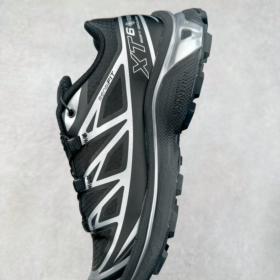 图片[7]-＃X版纯原福利 Salomon 萨洛蒙 XT-6 复古机能户外跑鞋 这双XT-6 鞋面以锯齿状的包裹系统呈现 在黑色基底之下加入了各种色点缀 内嵌式的袜套设计与 Quicklace 系带系统一道 实现了立体包裹与精准贴合 结合 Contagrip 大底科技 让穿着者可以轻松驾驭户外与通勤下的任何运动生活场景 无缝鞋身户外随意纵横 颜值与脚感兼备 出街通勤 绝对非常吸睛 你值得拥有 尺码：36 36.5 37.5 38 38.5 39 40 40.5 41 42 42.5 43 44 44.5 45-选品中心