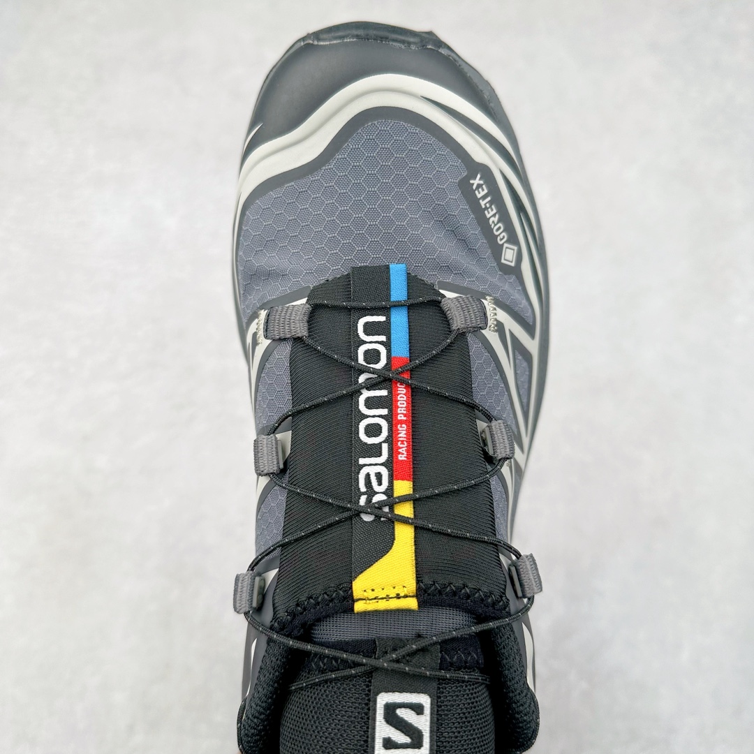 图片[4]-＃X版纯原福利 Salomon 萨洛蒙 XT-6 复古机能户外跑鞋 这双XT-6 鞋面以锯齿状的包裹系统呈现 在黑色基底之下加入了各种色点缀 内嵌式的袜套设计与 Quicklace 系带系统一道 实现了立体包裹与精准贴合 结合 Contagrip 大底科技 让穿着者可以轻松驾驭户外与通勤下的任何运动生活场景 无缝鞋身户外随意纵横 颜值与脚感兼备 出街通勤 绝对非常吸睛 你值得拥有 尺码：36 36.5 37.5 38 38.5 39 40 40.5 41 42 42.5 43 44 44.5 45-选品中心