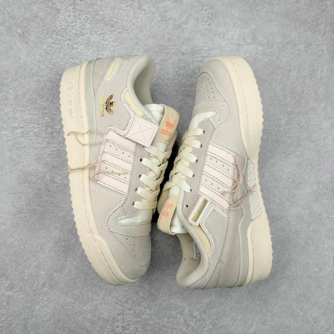 图片[3]-＃特价福利 AD Forum 84 Low OG 低帮百搭潮流休闲运动板鞋 以复古篮球鞋的外形为基础 采用皮革拼接 简约百搭 更加贴合舒适 中底内侧网格造型起到点睛之笔 外底橡胶 更显复古 尺码：36 36.5 37.5 38 38.5 39 40 40.5 41 42 42.5 43 44 44.5 45-选品中心