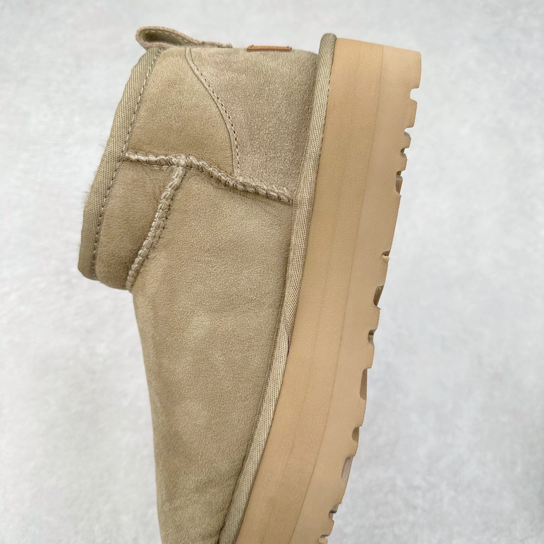 图片[7]-＃平台特供纯原福利 UGG 经典秋冬羊皮毛一体雪地靴 私人订单价格匠心定位 桑坡大厂直供 拒绝高利润 区别杀猪版本 隆丰A级澳洲进口羊皮毛一体 完全遵循ZP工艺流程 代工厂原厂版师 秉承无原鞋不开发选择 注重每一处细节 市面最正版型 TREADLITE\\\”轻翼\\\”科技外底 轻便/耐用/柔韧/桩型【售后郑重承诺】一个月内若出现重大脱胶/断底等质量问题 直接为您换新 翻毛皮鞋面 细腻亲肤再生聚酯纤维滚边 舒适易打理 保暖性佳 UGG plush™ 里衬和内底 茸软亲肤 舒适暖足 经典鞋型搭配轻盈厚底 稳稳拿捏秋冬出街时髦造型 Treadlite by UGG 轻翼大底 轻盈缓震 为双足减负 舒适轻便 助你轻松畅玩整天 尺码：35 36 37 38 39 40-选品中心