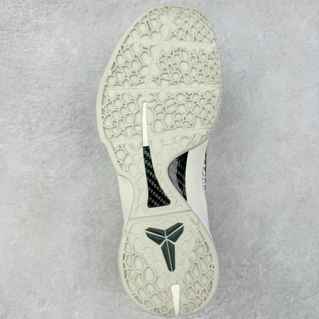 图片[9]-＃GX纯原 NK Zoom Kobe 6 Protro 科比六代 全明星2.0 白色星星 FQ3546-100 完美复刻公司货 前掌超大Zoom Turbo气垫 后掌EVA缓震 真正的原汁原味 还原ZP脚感 全身鞋材卡料色独家定制 唯一正确喷漆工艺Swoosh 正确凹凸蛇鳞工艺 正确鞋面渐变效果 内全置真动飞态线 独立原厂模具 最大尺码达到48.5码 首批不拼图大几率过验 亲测已过 支持各种高强度实战 无需担心 上脚价 补货周期极长 脚宽建议买大半码 科比系列前掌偏窄 不影响二次销售 支持七天无理由退换 尺码：40 40.5 41 42 42.5 43 44 44.5 45 45.5 46 47.5 48.5 49.6 50.5-选品中心