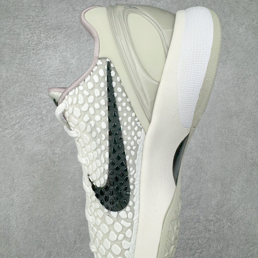 图片[7]-＃GX纯原 NK Zoom Kobe 6 Protro 科比六代 全明星2.0 白色星星 FQ3546-100 完美复刻公司货 前掌超大Zoom Turbo气垫 后掌EVA缓震 真正的原汁原味 还原ZP脚感 全身鞋材卡料色独家定制 唯一正确喷漆工艺Swoosh 正确凹凸蛇鳞工艺 正确鞋面渐变效果 内全置真动飞态线 独立原厂模具 最大尺码达到48.5码 首批不拼图大几率过验 亲测已过 支持各种高强度实战 无需担心 上脚价 补货周期极长 脚宽建议买大半码 科比系列前掌偏窄 不影响二次销售 支持七天无理由退换 尺码：40 40.5 41 42 42.5 43 44 44.5 45 45.5 46 47.5 48.5 49.6 50.5-选品中心