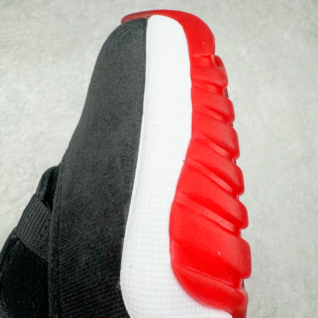 图片[20]-＃KZ神版 Air Jordan AJ11 \\\”Bred Velvet\\\” 高帮黑红天鹅绒 DB5457-061 市场中端王者 耗时半年巨作 全套原纸板楦头开发 确保原汁原味 完美呈现11代版型 此版本只针对中端市场 皮料材质有所更替 其他数据细节工艺流程均保持一致绝不口嗨 细节品控鞋型随意秒杀市面3XX 原楦原档案数据开模打造 原厂中底拉帮钢印 原厂进口漆皮 防冻不开裂 原装鞋撑 水晶大底正确色度色泽 原楦原数据刺绣 原厂车缝走线及对位 毫厘不差 飞人logo采用原数据电脑刺绣 原装正品碳纤维真实碳板 增强抗扭 原内标 原盒标 正确官方原盒 防氧化水晶外底 原厂配套全掌solo气垫 进口港宝加持 后跟自然饱满 全鞋荧光划线卡点 追求极致完美 每一双都是工艺品 多重QC质检 超越公司货的品控标准 实实在在的免检产品 尺码：36 36.5 37.5 38 38.5 39 40 40.5 41 42 42.5 43 44 44.5 45 46 47.5-选品中心