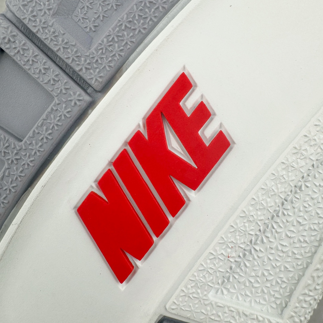 图片[20]-＃GX纯原 Air Jordan AJ3 Retro 复刻黑水泥 DN3707-010 圈内最强三代系列 匠心打造 开发时长超过半年 目前可过各类鉴定或无法鉴定 裸鞋随便操作 全套原纸板楦头开发 原厂大底磨具加持立体防滑纹理 原装可视Air Sole气垫 原汁原味最完美的三代版型 唯一正确鞋头趴度弧度高度鞋身腰线 原厂TPU彩虹扎染后跟饰片 正确内里反口里网布 皮料菱角分明不变形无多余毛边 广东原厂zp同批次手工大底描漆拉丝 市场唯一原厂鞋扣模具 原厂织唛标 原厂飞人电绣工艺 尾指中部跳三针 独家绑鞋带手法 印刷中底布 四线拉帮 米色美纹纸贴合固定 进口港宝加持 后跟自然饱满 全鞋荧光划线卡点 追求极致完美 每一双都是工艺品 多重QC质检 超越公司货的品控标准 实实在在的免检产品 尺码：40 40.5 41 42 42.5 43 44 44.5 45 45.5 46 47.5 48.5-选品中心