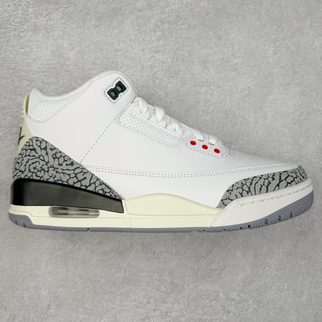 ＃GX纯原 Air Jordan AJ3 Retro 做旧白水泥 DN3707-100 圈内最强三代系列 匠心打造 开发时长超过半年 目前可过各类鉴定或无法鉴定 裸鞋随便操作 全套原纸板楦头开发 原厂大底磨具加持立体防滑纹理 原装可视Air Sole气垫 原汁原味最完美的三代版型 唯一正确鞋头趴度弧度高度鞋身腰线 原厂TPU彩虹扎染后跟饰片 正确内里反口里网布 皮料菱角分明不变形无多余毛边 广东原厂zp同批次手工大底描漆拉丝 市场唯一原厂鞋扣模具 原厂织唛标 原厂飞人电绣工艺 尾指中部跳三针 独家绑鞋带手法 印刷中底布 四线拉帮 米色美纹纸贴合固定 进口港宝加持 后跟自然饱满 全鞋荧光划线卡点 追求极致完美 每一双都是工艺品 多重QC质检 超越公司货的品控标准 实实在在的免检产品 尺码：40 40.5 41 42 42.5 43 44 44.5 45 45.5 46 47.5 48.5-选品中心