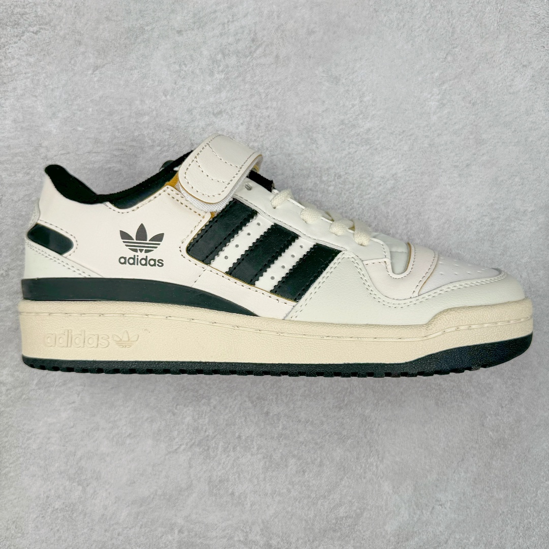 #特价福利 AD Forum 84 Low OG 低帮百搭潮流休闲运动板鞋 以复古篮球鞋的外形为基础 采用皮革拼接 简约百搭 更加贴合舒适 中底内侧网格造型起到点睛之笔 外底橡胶 更显复古 尺码:36 36.5 37.5 38 38.5 39 40 40.5 41 42 42.5 43 44 44.5 45-选品中心