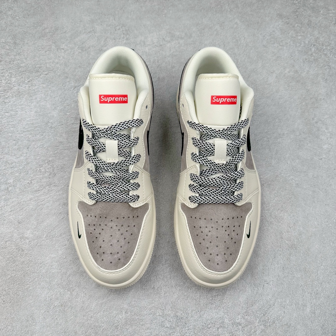 图片[2]-TS x Air Jordan AJ1 Low 倒钩低帮联名定制配色 SJ9950-043 原厂内置气垫魔块 A模大底 头层小牛皮 鞋舌AJ原厂专用牛津布+AJ专用反口珍珠布+原厂无杂质高弹内里海棉+特殊封边弹力鞋带 尺码：36 36.5 37.5 38 38.5 39 40 40.5 41 42 42.5 43 44 44.5 45 46 47.5-选品中心