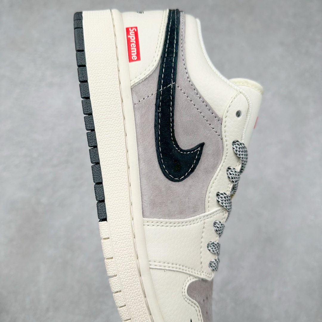 图片[6]-TS x Air Jordan AJ1 Low 倒钩低帮联名定制配色 SJ9950-043 原厂内置气垫魔块 A模大底 头层小牛皮 鞋舌AJ原厂专用牛津布+AJ专用反口珍珠布+原厂无杂质高弹内里海棉+特殊封边弹力鞋带 尺码：36 36.5 37.5 38 38.5 39 40 40.5 41 42 42.5 43 44 44.5 45 46 47.5-选品中心