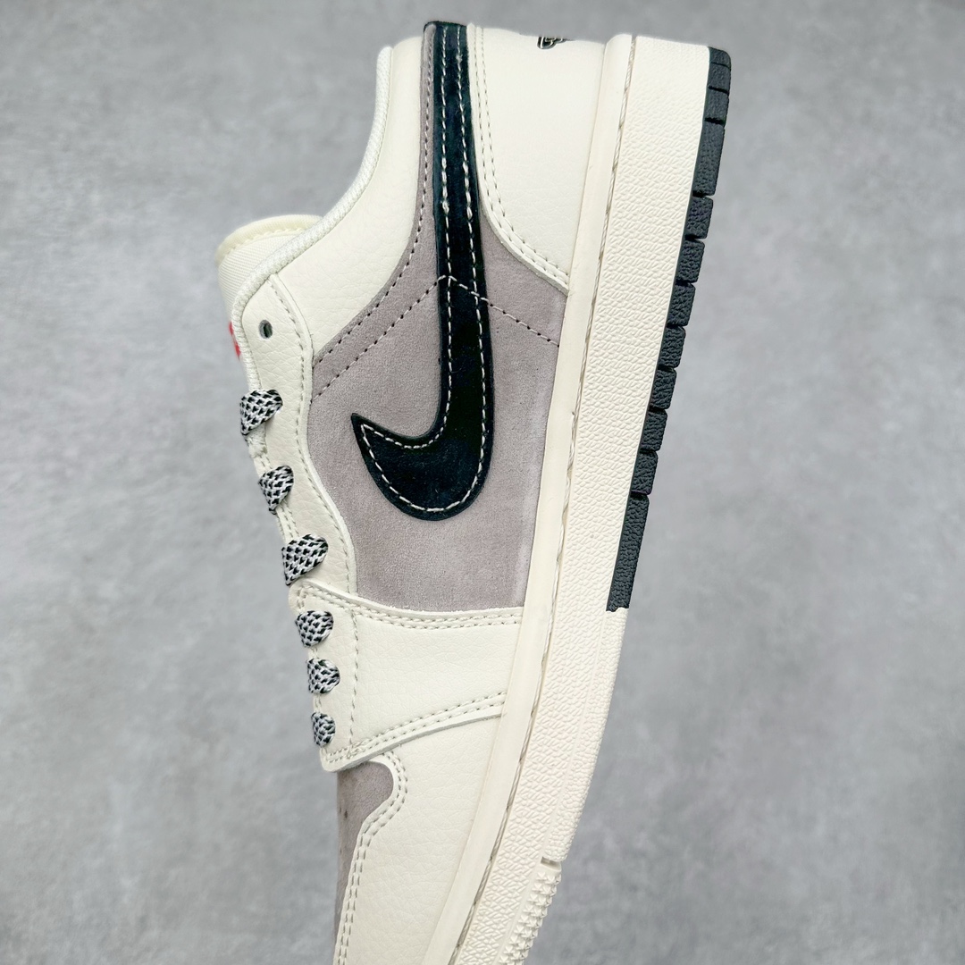 图片[7]-TS x Air Jordan AJ1 Low 倒钩低帮联名定制配色 SJ9950-043 原厂内置气垫魔块 A模大底 头层小牛皮 鞋舌AJ原厂专用牛津布+AJ专用反口珍珠布+原厂无杂质高弹内里海棉+特殊封边弹力鞋带 尺码：36 36.5 37.5 38 38.5 39 40 40.5 41 42 42.5 43 44 44.5 45 46 47.5-选品中心