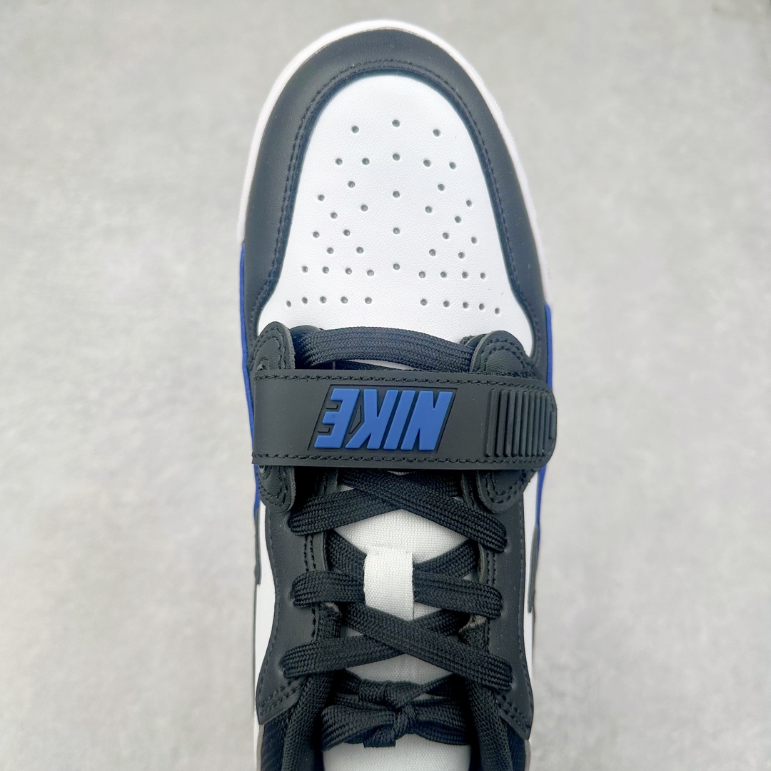 图片[4]-＃PB Air Jordan Legacy AJ312 Low 低帮复古篮球鞋 CD7069-114 市场最强独一档产物 全套原纸板楦头开发 原厂大底磨具加持立体防滑纹理 原档数据后跟TPU子母扣魔术贴 原装可视Air Sole气垫 原汁原味最完美的312代版型 唯一正确鞋头趴度弧度高度鞋身腰线 进口港宝加持 后跟自然饱满 全鞋荧光划线卡点 追求极致完美 每一双都是工艺品 多重QC质检 超越公司货的品控标准 实实在在的免检产品 鞋身采用了皮革材质打造 横跨鞋面的魔术贴十分吸睛 侧面的Swoosh Logo的一部分被鞋面遮挡了一部分 颇具玩味 魔术贴上标有NK标识 而鞋舌上是Jordan的经典红色飞翼Logo 后跟和鞋底均采用了AJ3的设计 后跟上同样也使用了经典的爆裂纹图案 尺码：36 36.5 37.5 38 38.5 39 40 40.5 41 42 42.5 43 44 44.5 45 46 47.5-选品中心