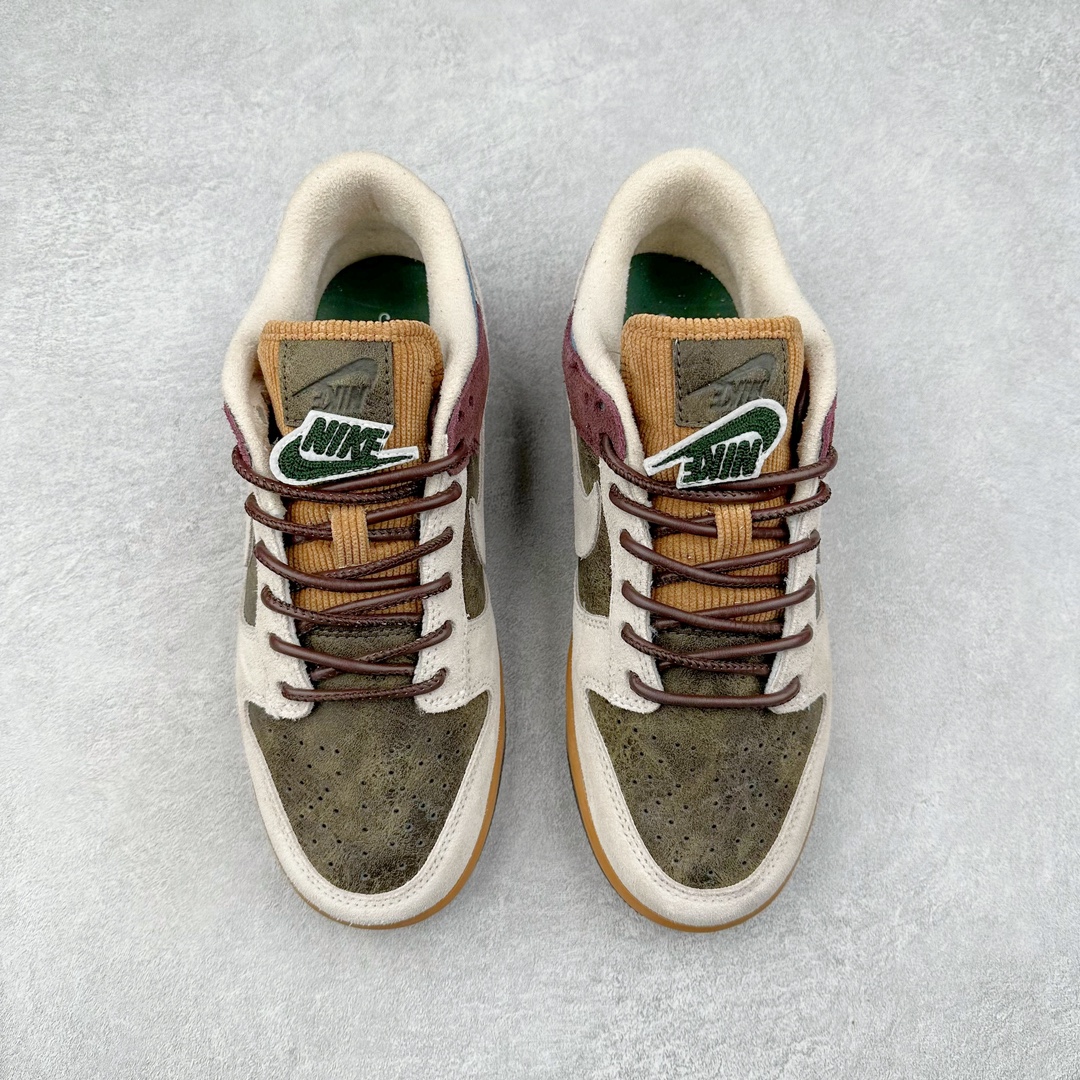 图片[2]-＃F版 NK Dunk Low 棕色拼接 HQ3459-212 性价比王者 极限压缩利润空间 超乎所想的高性价比 用料绝不含糊 原盒原配 正确耐磨橡胶大底 超高清洁度 全鞋零毛边皮料切割 全套原楦原模倾力打造完美版型 尺码：36 36.5 37.5 38 38.5 39 40 40.5 41 42 42.5 43 44 44.5 45 46 47.5-选品中心