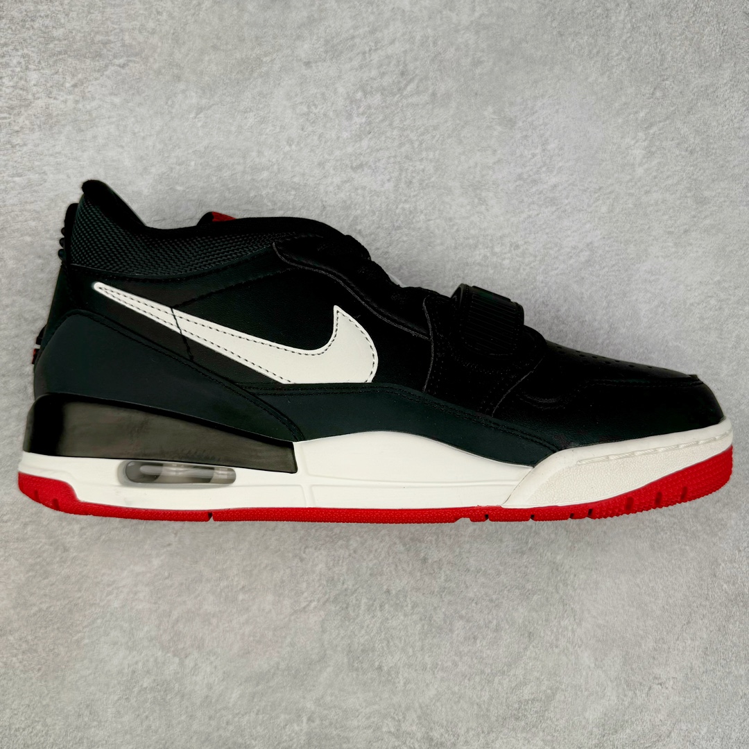 ＃PB Air Jordan Legacy AJ312 Low 低帮复古篮球鞋 HJ9029-010 市场最强独一档产物 全套原纸板楦头开发 原厂大底磨具加持立体防滑纹理 原档数据后跟TPU子母扣魔术贴 原装可视Air Sole气垫 原汁原味最完美的312代版型 唯一正确鞋头趴度弧度高度鞋身腰线 进口港宝加持 后跟自然饱满 全鞋荧光划线卡点 追求极致完美 每一双都是工艺品 多重QC质检 超越公司货的品控标准 实实在在的免检产品 鞋身采用了皮革材质打造 横跨鞋面的魔术贴十分吸睛 侧面的Swoosh Logo的一部分被鞋面遮挡了一部分 颇具玩味 魔术贴上标有NK标识 而鞋舌上是Jordan的经典红色飞翼Logo 后跟和鞋底均采用了AJ3的设计 后跟上同样也使用了经典的爆裂纹图案 尺码：36 36.5 37.5 38 38.5 39 40 40.5 41 42 42.5 43 44 44.5 45 46 47.5-选品中心