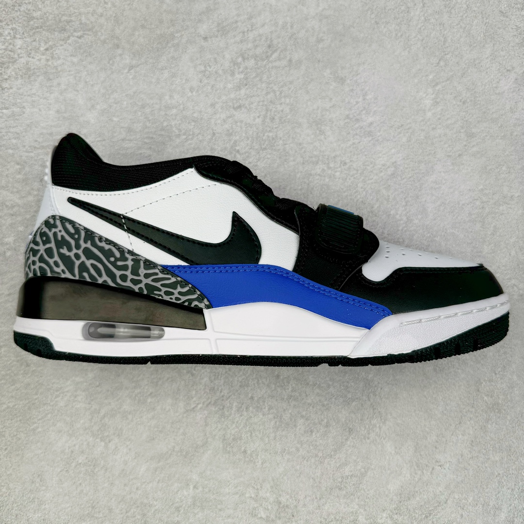 ＃PB Air Jordan Legacy AJ312 Low 低帮复古篮球鞋 CD7069-114 市场最强独一档产物 全套原纸板楦头开发 原厂大底磨具加持立体防滑纹理 原档数据后跟TPU子母扣魔术贴 原装可视Air Sole气垫 原汁原味最完美的312代版型 唯一正确鞋头趴度弧度高度鞋身腰线 进口港宝加持 后跟自然饱满 全鞋荧光划线卡点 追求极致完美 每一双都是工艺品 多重QC质检 超越公司货的品控标准 实实在在的免检产品 鞋身采用了皮革材质打造 横跨鞋面的魔术贴十分吸睛 侧面的Swoosh Logo的一部分被鞋面遮挡了一部分 颇具玩味 魔术贴上标有NK标识 而鞋舌上是Jordan的经典红色飞翼Logo 后跟和鞋底均采用了AJ3的设计 后跟上同样也使用了经典的爆裂纹图案 尺码：36 36.5 37.5 38 38.5 39 40 40.5 41 42 42.5 43 44 44.5 45 46 47.5-选品中心