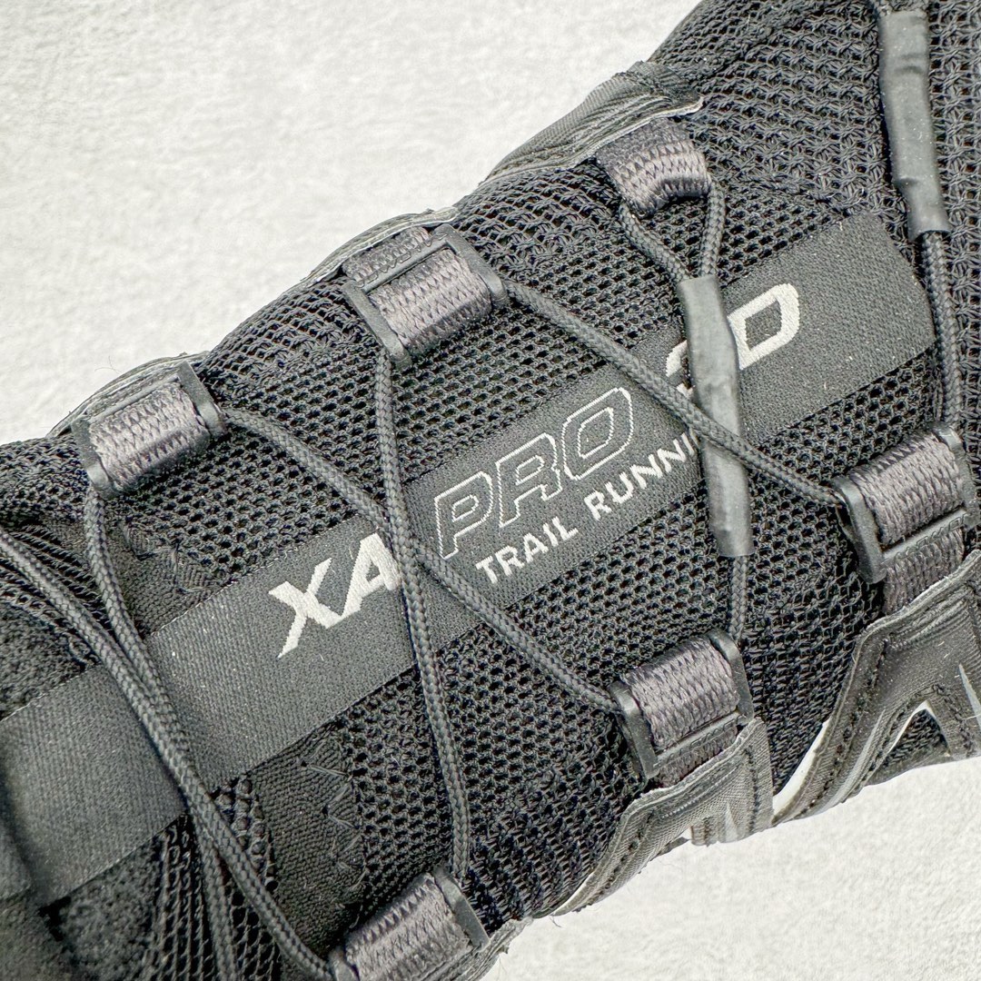 图片[19]-＃PK4.0 SALOMON XA Pro 3D ADV 萨洛蒙潮流越野机能户外功能鞋 基于市场现有版本全新升级调整改良 现阶段市场最强产物 全新主色陆续出货 大底描漆工整零瑕疵 鞋头定型弧度完 纯原外贸平台特供订单 耗时半年巨作 全套原纸板楦头开发 原厂特供网布配套加持 确保原汁原味 完美呈现版型 原档数据独家私模五层组合大底 原装Ortholite轻量化鞋垫 中底布带钢印编号 原厂TPU锁扣 进口港宝加持 后跟自然饱满 还原公司包裹性 鞋面采用SENSIFT贴合技术 全方位贴合包裹脚型 鞋跟部鞋底牵引设计 提供强大的抓地性能 更适应野外崎岖不平的道路 其3D ADVANCED CHASSIS底盘 材料轻量大化 钉齿设计更具稳定性 防护性 鞋底易磨损区运用CONTAGRIP高耐磨材料 应对城市硬质路面长距离跑考验 尺码：36 36.5 37.5 38 38.5 39 40 40.5 41 42 42.5 43 44 44.5 45 46.5-选品中心