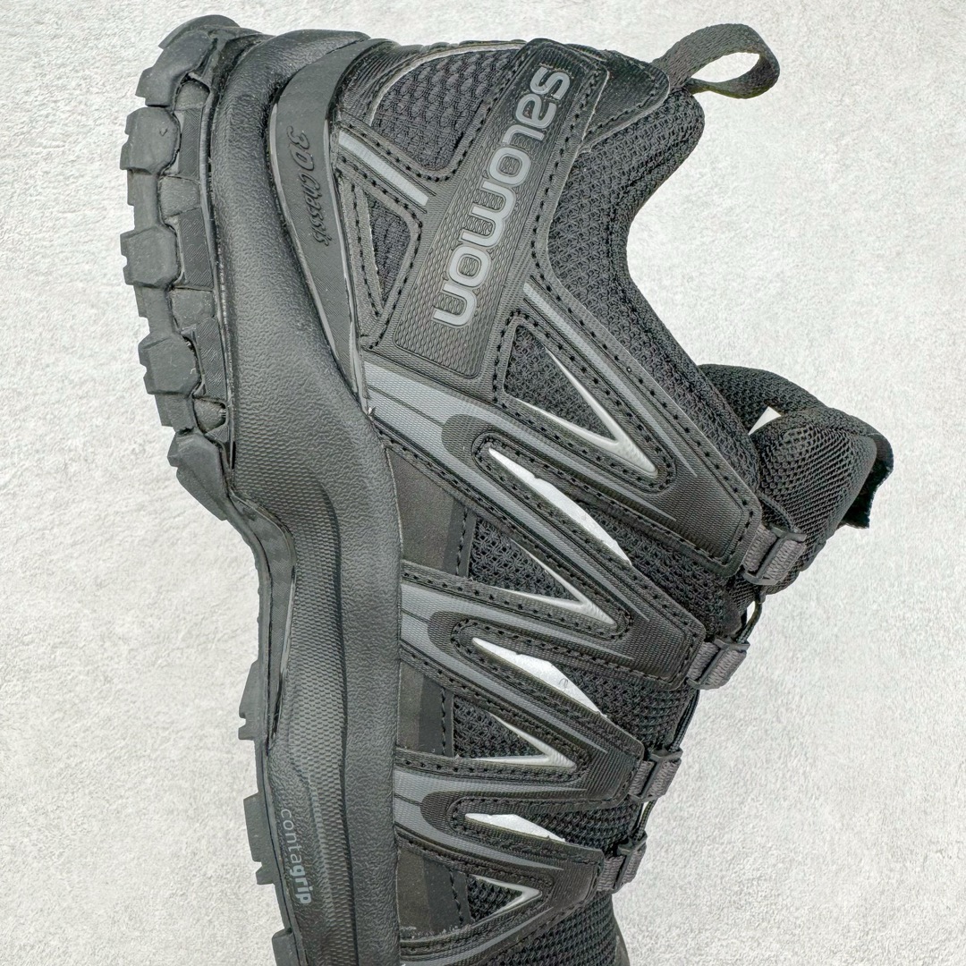 图片[6]-＃PK4.0 SALOMON XA Pro 3D ADV 萨洛蒙潮流越野机能户外功能鞋 基于市场现有版本全新升级调整改良 现阶段市场最强产物 全新主色陆续出货 大底描漆工整零瑕疵 鞋头定型弧度完 纯原外贸平台特供订单 耗时半年巨作 全套原纸板楦头开发 原厂特供网布配套加持 确保原汁原味 完美呈现版型 原档数据独家私模五层组合大底 原装Ortholite轻量化鞋垫 中底布带钢印编号 原厂TPU锁扣 进口港宝加持 后跟自然饱满 还原公司包裹性 鞋面采用SENSIFT贴合技术 全方位贴合包裹脚型 鞋跟部鞋底牵引设计 提供强大的抓地性能 更适应野外崎岖不平的道路 其3D ADVANCED CHASSIS底盘 材料轻量大化 钉齿设计更具稳定性 防护性 鞋底易磨损区运用CONTAGRIP高耐磨材料 应对城市硬质路面长距离跑考验 尺码：36 36.5 37.5 38 38.5 39 40 40.5 41 42 42.5 43 44 44.5 45 46.5-选品中心