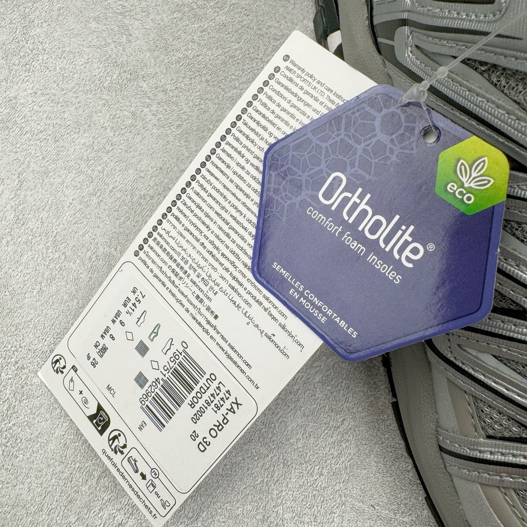 图片[12]-＃PK4.0 SALOMON XA Pro 3D ADV 萨洛蒙潮流越野机能户外功能鞋 基于市场现有版本全新升级调整改良 现阶段市场最强产物 全新主色陆续出货 大底描漆工整零瑕疵 鞋头定型弧度完 纯原外贸平台特供订单 耗时半年巨作 全套原纸板楦头开发 原厂特供网布配套加持 确保原汁原味 完美呈现版型 原档数据独家私模五层组合大底 原装Ortholite轻量化鞋垫 中底布带钢印编号 原厂TPU锁扣 进口港宝加持 后跟自然饱满 还原公司包裹性 鞋面采用SENSIFT贴合技术 全方位贴合包裹脚型 鞋跟部鞋底牵引设计 提供强大的抓地性能 更适应野外崎岖不平的道路 其3D ADVANCED CHASSIS底盘 材料轻量大化 钉齿设计更具稳定性 防护性 鞋底易磨损区运用CONTAGRIP高耐磨材料 应对城市硬质路面长距离跑考验 尺码：36 36.5 37.5 38 38.5 39 40 40.5 41 42 42.5 43 44 44.5 45 46.5-选品中心