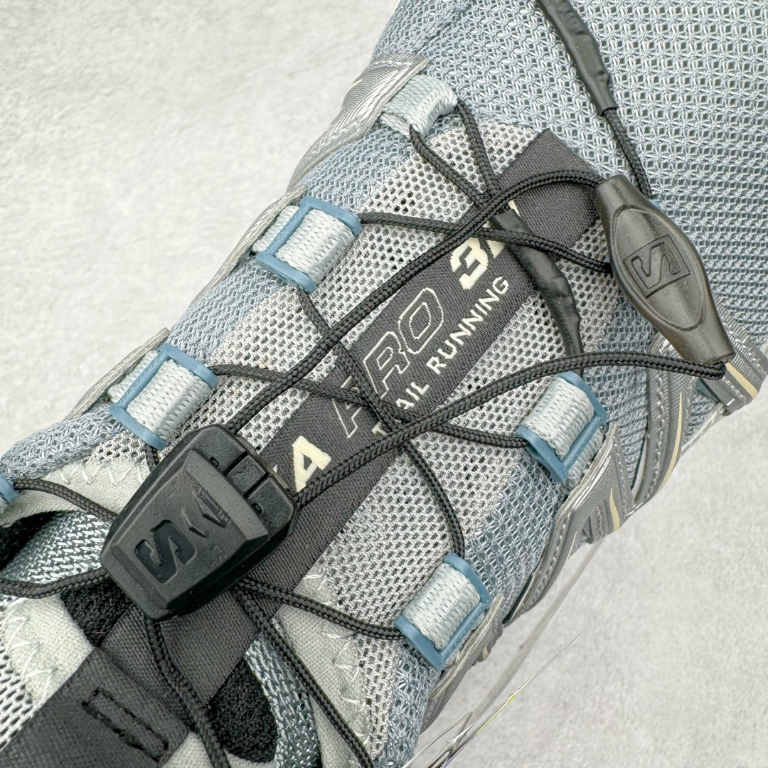 图片[14]-＃PK4.0 SALOMON XA Pro 3D ADV 萨洛蒙潮流越野机能户外功能鞋 基于市场现有版本全新升级调整改良 现阶段市场最强产物 全新主色陆续出货 大底描漆工整零瑕疵 鞋头定型弧度完 纯原外贸平台特供订单 耗时半年巨作 全套原纸板楦头开发 原厂特供网布配套加持 确保原汁原味 完美呈现版型 原档数据独家私模五层组合大底 原装Ortholite轻量化鞋垫 中底布带钢印编号 原厂TPU锁扣 进口港宝加持 后跟自然饱满 还原公司包裹性 鞋面采用SENSIFT贴合技术 全方位贴合包裹脚型 鞋跟部鞋底牵引设计 提供强大的抓地性能 更适应野外崎岖不平的道路 其3D ADVANCED CHASSIS底盘 材料轻量大化 钉齿设计更具稳定性 防护性 鞋底易磨损区运用CONTAGRIP高耐磨材料 应对城市硬质路面长距离跑考验 尺码：36 36.5 37.5 38 38.5 39 40 40.5 41 42 42.5 43 44 44.5 45-选品中心