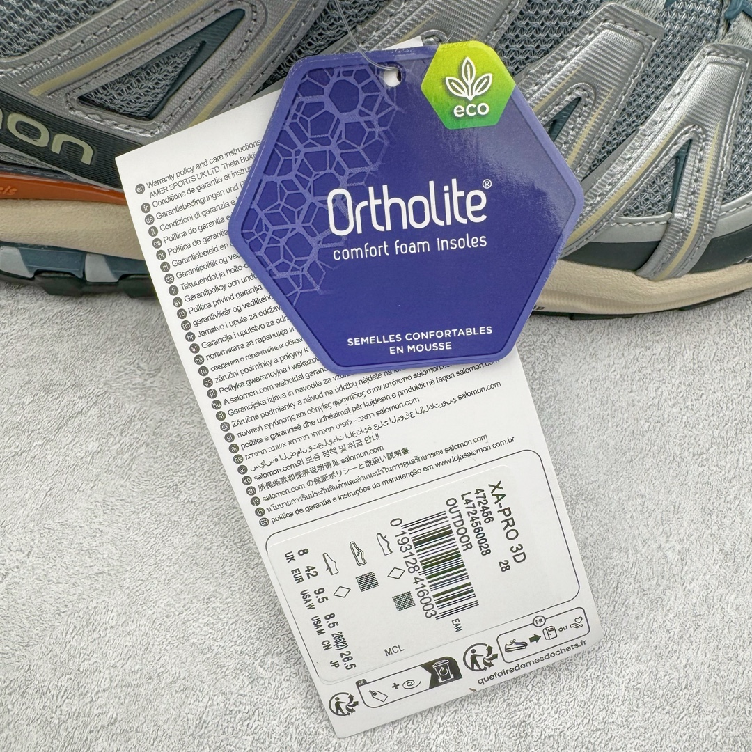 图片[12]-＃PK4.0 SALOMON XA Pro 3D ADV 萨洛蒙潮流越野机能户外功能鞋 基于市场现有版本全新升级调整改良 现阶段市场最强产物 全新主色陆续出货 大底描漆工整零瑕疵 鞋头定型弧度完 纯原外贸平台特供订单 耗时半年巨作 全套原纸板楦头开发 原厂特供网布配套加持 确保原汁原味 完美呈现版型 原档数据独家私模五层组合大底 原装Ortholite轻量化鞋垫 中底布带钢印编号 原厂TPU锁扣 进口港宝加持 后跟自然饱满 还原公司包裹性 鞋面采用SENSIFT贴合技术 全方位贴合包裹脚型 鞋跟部鞋底牵引设计 提供强大的抓地性能 更适应野外崎岖不平的道路 其3D ADVANCED CHASSIS底盘 材料轻量大化 钉齿设计更具稳定性 防护性 鞋底易磨损区运用CONTAGRIP高耐磨材料 应对城市硬质路面长距离跑考验 尺码：36 36.5 37.5 38 38.5 39 40 40.5 41 42 42.5 43 44 44.5 45-选品中心