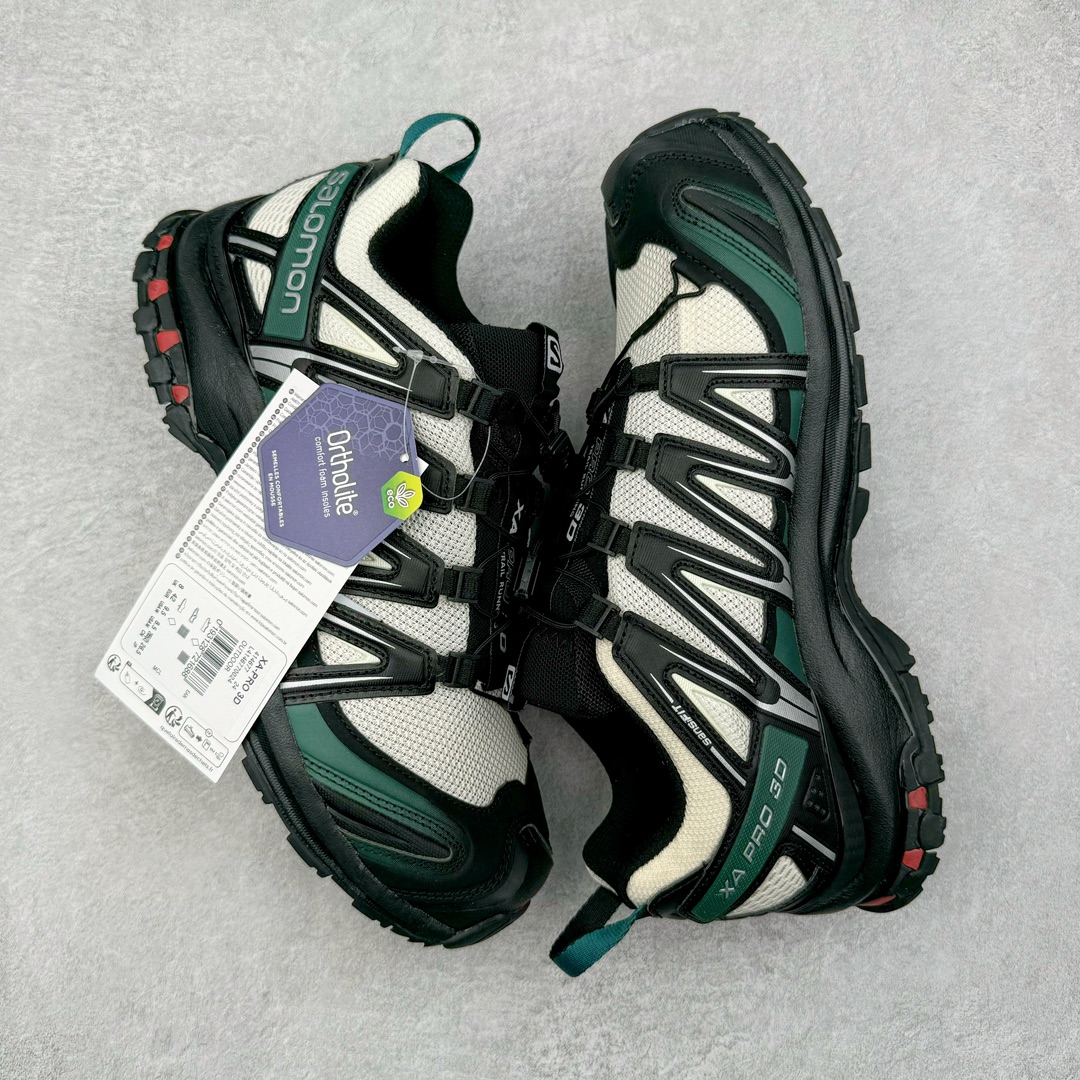 图片[3]-＃PK4.0 SALOMON XA Pro 3D ADV 萨洛蒙潮流越野机能户外功能鞋 基于市场现有版本全新升级调整改良 现阶段市场最强产物 全新主色陆续出货 大底描漆工整零瑕疵 鞋头定型弧度完 纯原外贸平台特供订单 耗时半年巨作 全套原纸板楦头开发 原厂特供网布配套加持 确保原汁原味 完美呈现版型 原档数据独家私模五层组合大底 原装Ortholite轻量化鞋垫 中底布带钢印编号 原厂TPU锁扣 进口港宝加持 后跟自然饱满 还原公司包裹性 鞋面采用SENSIFT贴合技术 全方位贴合包裹脚型 鞋跟部鞋底牵引设计 提供强大的抓地性能 更适应野外崎岖不平的道路 其3D ADVANCED CHASSIS底盘 材料轻量大化 钉齿设计更具稳定性 防护性 鞋底易磨损区运用CONTAGRIP高耐磨材料 应对城市硬质路面长距离跑考验 尺码：36 36.5 37.5 38 38.5 39 40 40.5 41 42 42.5 43 44 44.5 45-选品中心