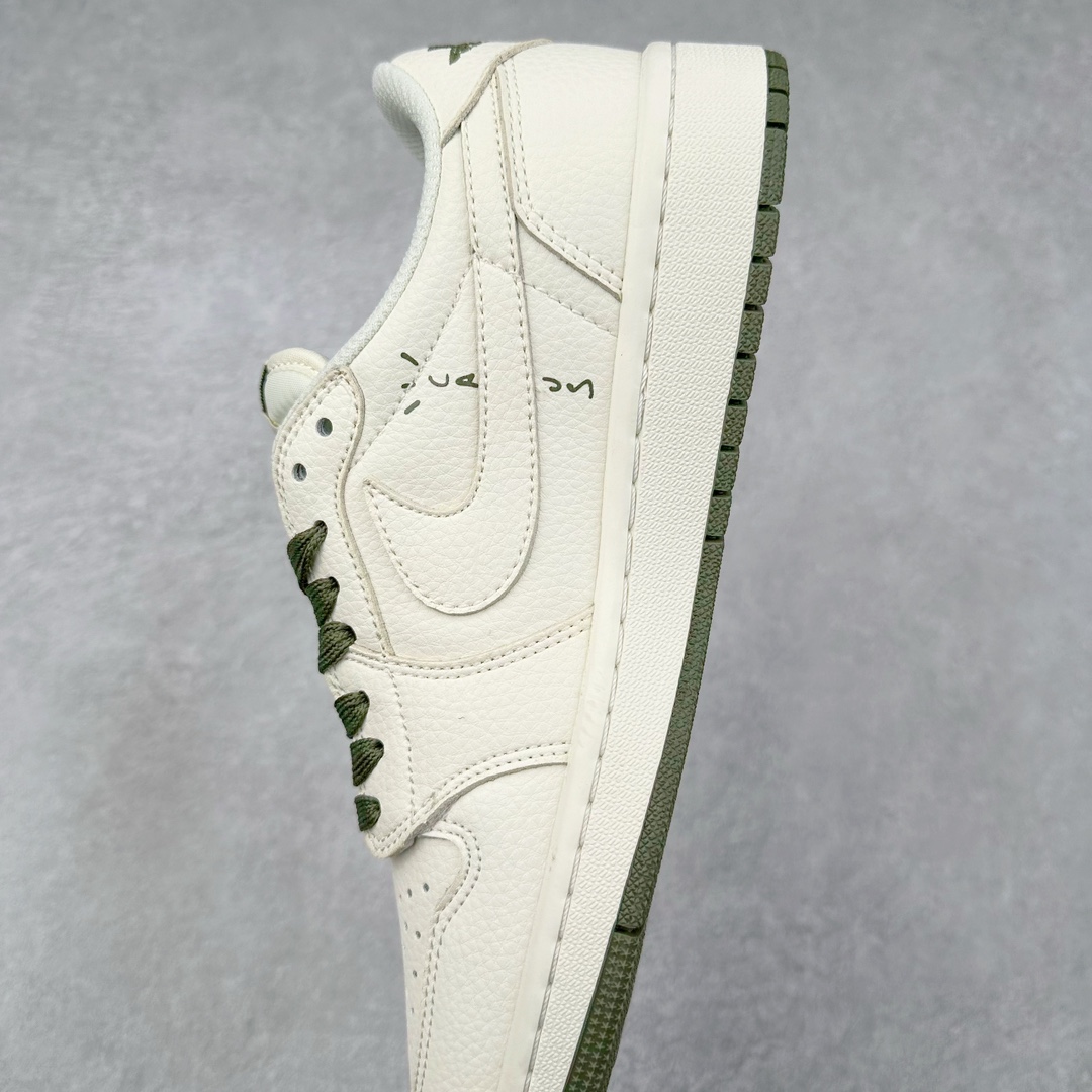 图片[7]-TS x Air Jordan AJ1 Low 倒钩低帮联名定制配色 DIY1688-006 原厂内置气垫魔块 A模大底 头层小牛皮 鞋舌AJ原厂专用牛津布+AJ专用反口珍珠布+原厂无杂质高弹内里海棉+特殊封边弹力鞋带 尺码：36 36.5 37.5 38 38.5 39 40 40.5 41 42 42.5 43 44 44.5 45 46 47.5-选品中心