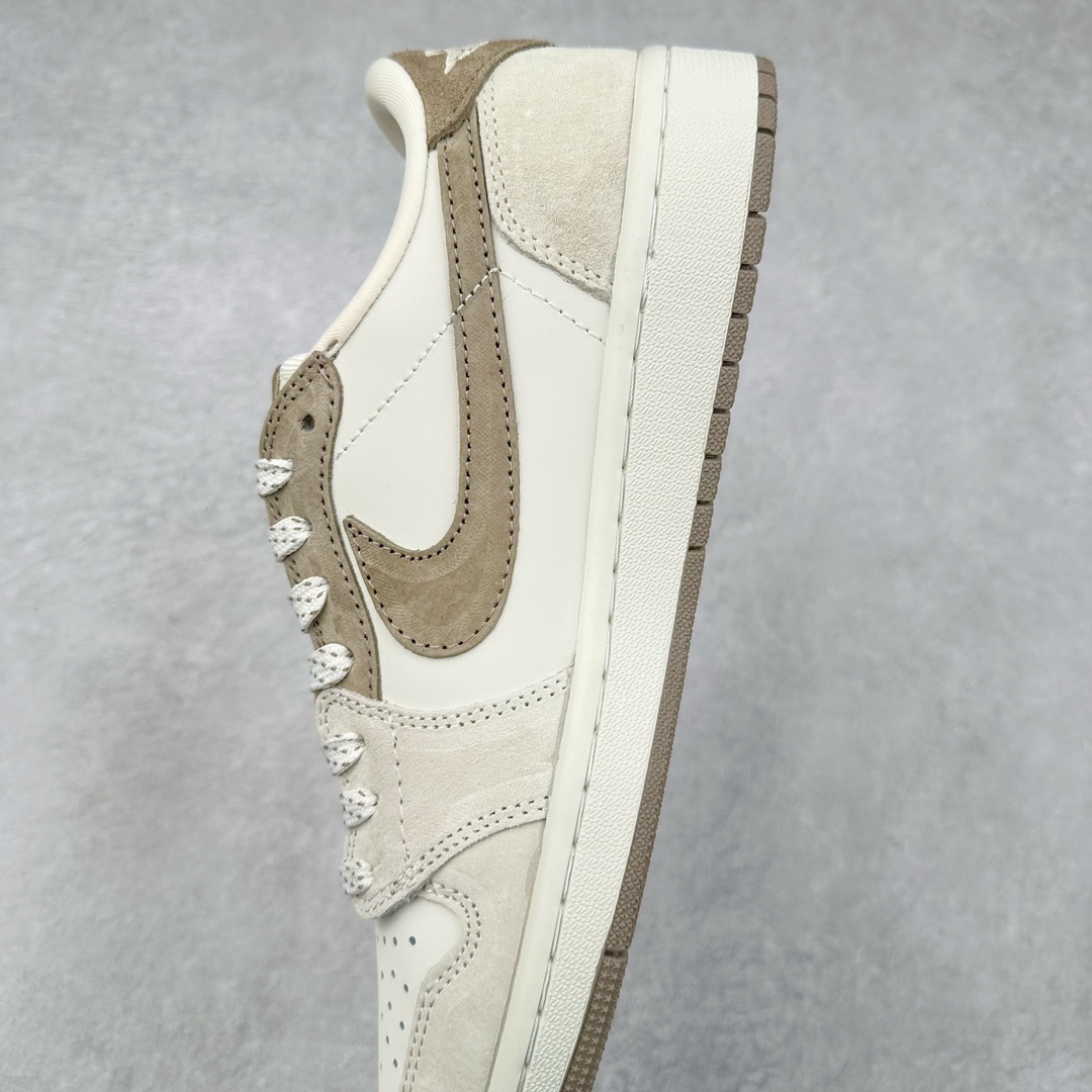 图片[7]-TS x Air Jordan AJ1 Low 倒钩低帮联名定制配色 AG3702-801 原厂内置气垫魔块 A模大底 头层小牛皮 鞋舌AJ原厂专用牛津布+AJ专用反口珍珠布+原厂无杂质高弹内里海棉+特殊封边弹力鞋带 尺码：36 36.5 37.5 38 38.5 39 40 40.5 41 42 42.5 43 44 44.5 45 46 47.5-选品中心