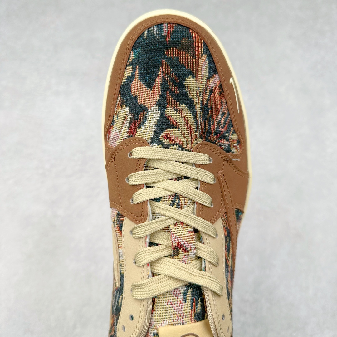 图片[4]-TS x Air Jordan AJ1 Low 倒钩低帮联名定制配色 JH6088-610 原厂内置气垫魔块 A模大底 头层小牛皮 鞋舌AJ原厂专用牛津布+AJ专用反口珍珠布+原厂无杂质高弹内里海棉+特殊封边弹力鞋带 尺码：36 36.5 37.5 38 38.5 39 40 40.5 41 42 42.5 43 44 44.5 45 46 47.5-选品中心