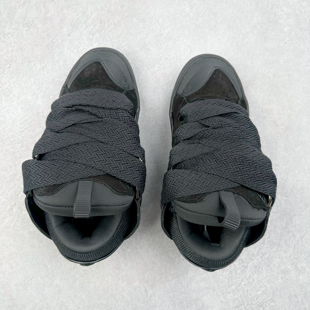 图片[3]-LANVIN CURB 人气单品 顶级版本LANVIN浪凡三代 最新走秀款CURB系列休闲运动鞋，官网一出热度火爆整个全球，各大网红也疯狂上脚 原版1：1开模重工艺制作，面料采用进口牛磨砂➕环保牛反绒➕金钢网织物 内里柔软透气太空棉面料 原版开模双色TPU大底 尺码：35 36 37 38 39 40 41 42 43 44 45-选品中心