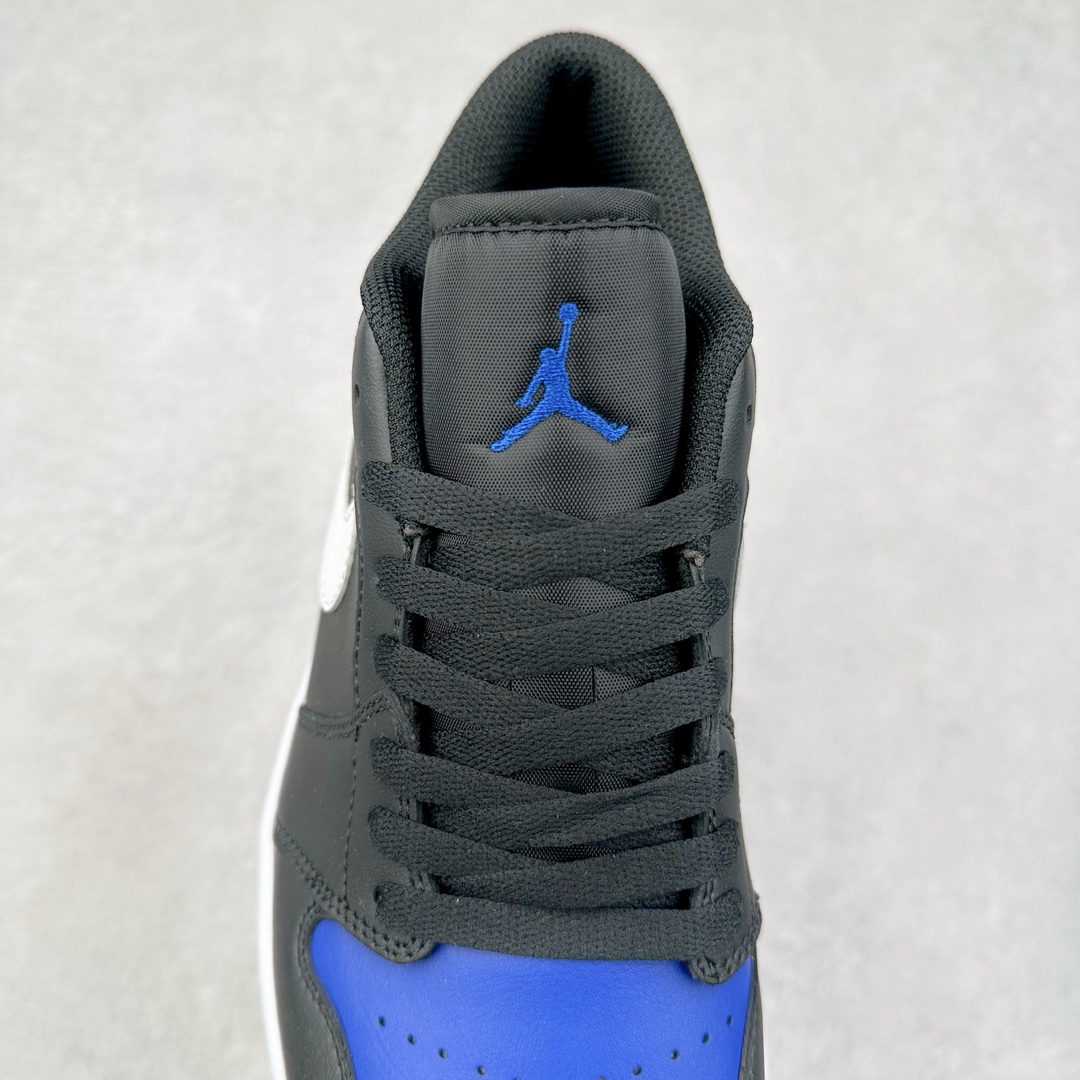 图片[5]-＃K版 Air Jordan AJ1 Low 低帮 黑蓝 553558-042 全新流水线出品 DT版本唯一平替选择 市场第二梯队最强版 全部原鞋开发 原楦原纸板开发 全鞋电脑针车 原厂内置全掌气垫 原盒内在原标 唯一Zp原版鞋带绑法 免检产品 全新2022版型 全头层皮料 完美零毛边处理 原厂配置全掌气垫 价格定位良心 几十个配色陆续出货 尺码：36 36.5 37.5 38 38.5 39 40 40.5 41 42 42.5 43 44 44.5 45 46 47.5-选品中心