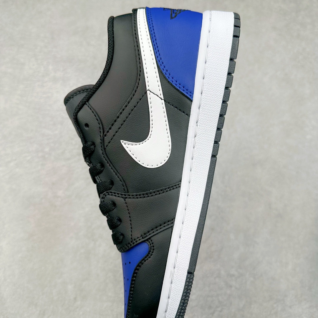 图片[7]-＃K版 Air Jordan AJ1 Low 低帮 黑蓝 553558-042 全新流水线出品 DT版本唯一平替选择 市场第二梯队最强版 全部原鞋开发 原楦原纸板开发 全鞋电脑针车 原厂内置全掌气垫 原盒内在原标 唯一Zp原版鞋带绑法 免检产品 全新2022版型 全头层皮料 完美零毛边处理 原厂配置全掌气垫 价格定位良心 几十个配色陆续出货 尺码：36 36.5 37.5 38 38.5 39 40 40.5 41 42 42.5 43 44 44.5 45 46 47.5-选品中心