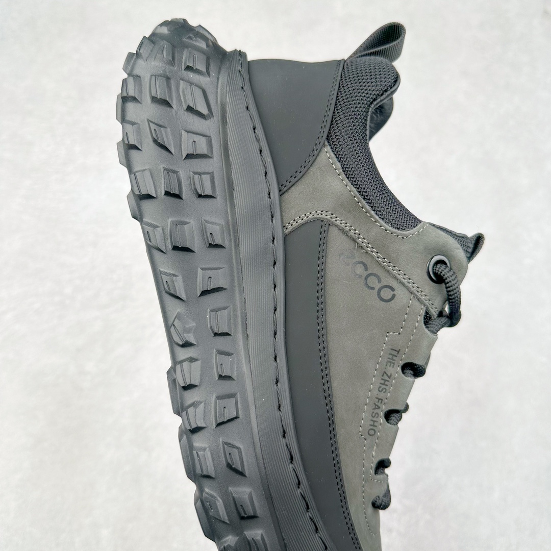 图片[6]-ECCO爱步男款新款运动登山鞋 轻盈减震牛皮耐磨户外跑鞋 越野系列 甄选优质牛皮革搭配纺织衬里 防污透气，户外无忧 无惧旷野 提供出色的能量回弹和缓震支撑 长距离不累脚 驰骋百公里 直接注塑工艺连接鞋面与鞋底 一体成型，合脚稳固 贴合舒适 预防前冲 橡胶外底多地形适应，抓地耐磨 为每一次徒步提供稳定支撑 动态平衡 无惧陡坡 简约设计 穿型入野 尺码：38 39 40 41 42 43（皮鞋码）-选品中心