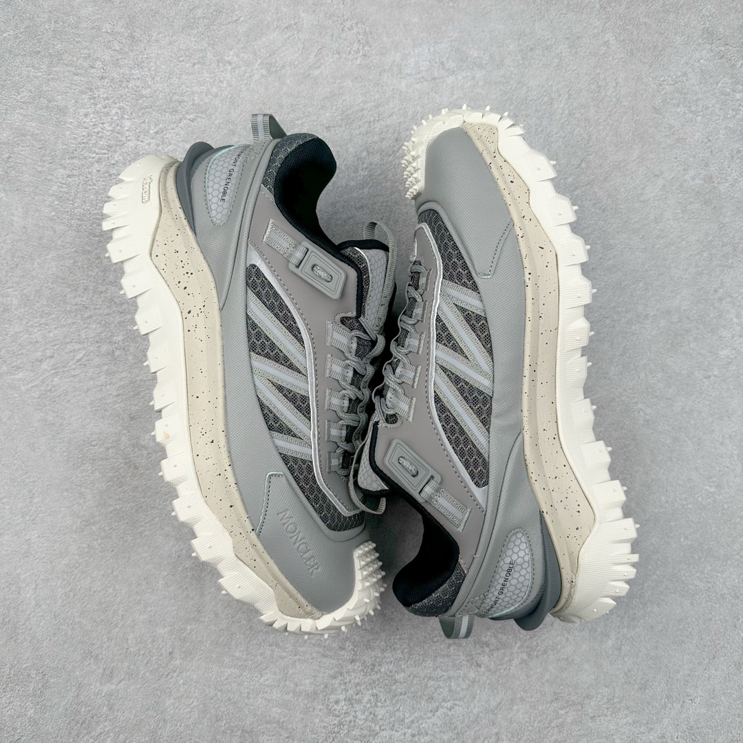 图片[3]-＃莞产 Moncler Trailgrip Gore-Tex 蒙口越野旅行系列低帮厚底轻量户外登山运动鞋 盟可睐MONCLER TRAILGRIP 鞋履新季系列 前卫设计碰撞实用科技 轻盈面料无惧炎热夏季 Trailgrip运动鞋作为盟可睐Moncler的秋冬新作横空出世 融蕴品牌山地基因 运用科技前沿技术 征服野外复杂地形 醒目的胎纹设计搭配弧形橡胶鞋头 确保经久耐穿 为山野探险与都市畅游提供高效防护 Trailgrip 2023春夏系列将在既有的实用性基础之上 推出全新配色 并采用更轻材质 尺码：35 36 37 38 39 40 41 42 43 44 45 46-选品中心