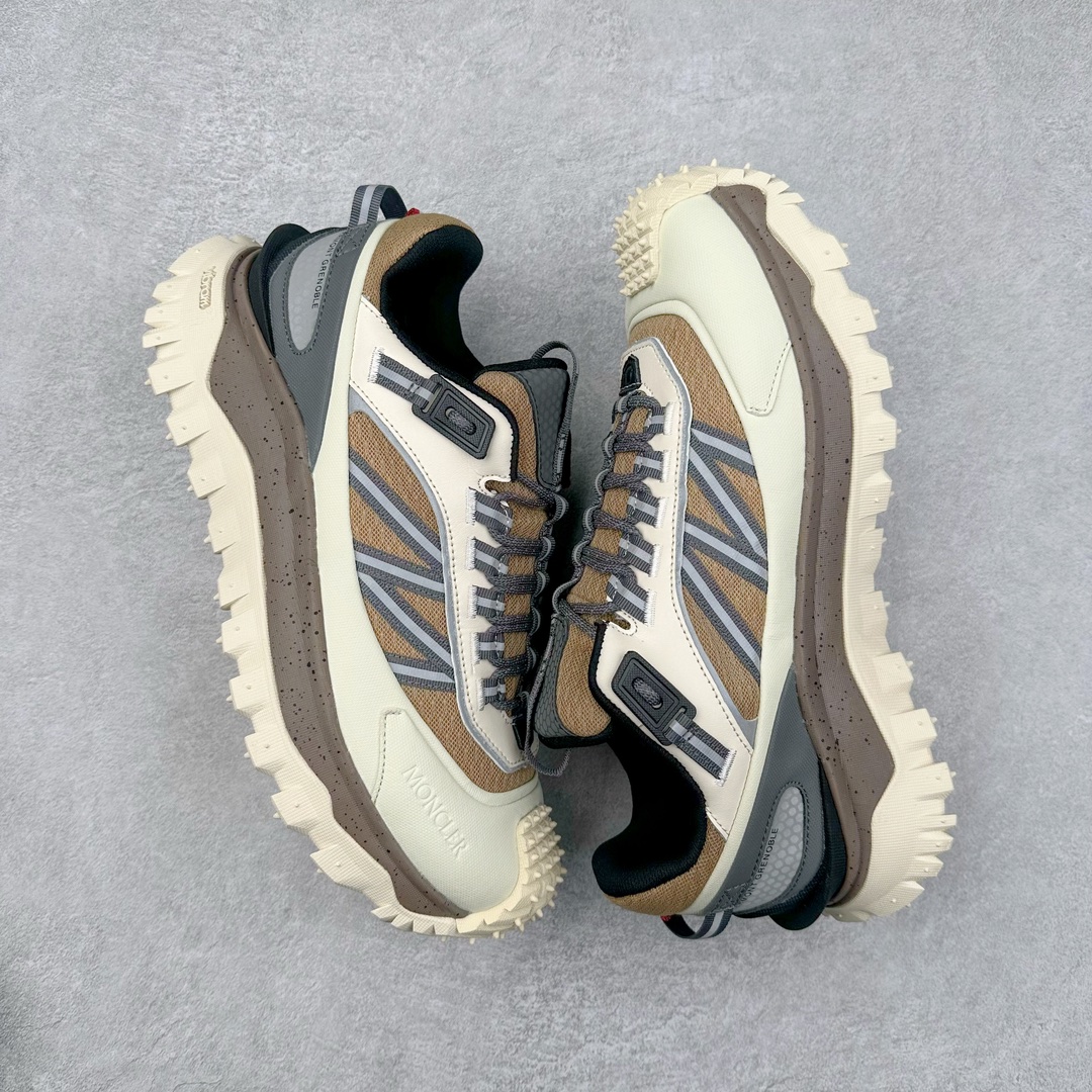 图片[3]-＃莞产 Moncler Trailgrip Gore-Tex 蒙口越野旅行系列低帮厚底轻量户外登山运动鞋 盟可睐MONCLER TRAILGRIP 鞋履新季系列 前卫设计碰撞实用科技 轻盈面料无惧炎热夏季 Trailgrip运动鞋作为盟可睐Moncler的秋冬新作横空出世 融蕴品牌山地基因 运用科技前沿技术 征服野外复杂地形 醒目的胎纹设计搭配弧形橡胶鞋头 确保经久耐穿 为山野探险与都市畅游提供高效防护 Trailgrip 2023春夏系列将在既有的实用性基础之上 推出全新配色 并采用更轻材质 尺码：35 36 37 38 39 40 41 42 43 44 45 46-选品中心