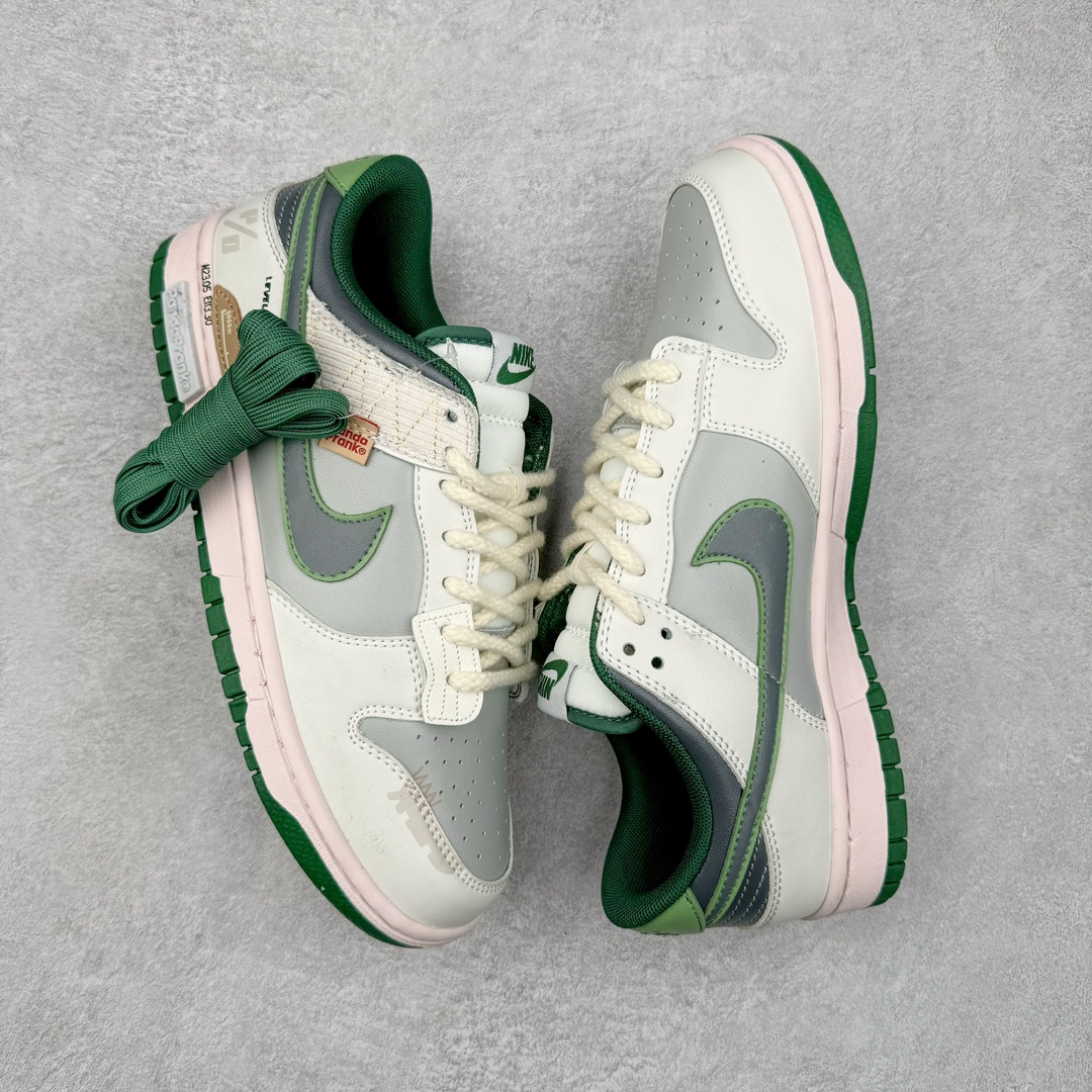 图片[3]-NK Dunk Low 定制配色 DD1391-101 大厂出品 极力推荐 原装头层材料 独家版型蒸餾加工帶來的是更好的视觉和脚感体验大厂纯原品质出货 清洁度 电绣工艺 皮料切割干净无任何毛边 细节完美 尺码：36 36.5 37.5 38 38.5 39 40 40.5 41 42 42.5 43 44 44.5 45 46 47.5-选品中心