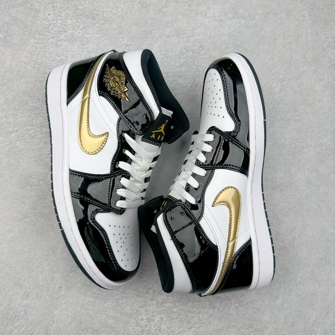 图片[3]-＃特价福利 Air Jordan AJ1 Mid 中帮系列 原装楦头纸板开发 完美鞋型 超高清洁度 鞋型不臃肿别扭 原厂内置全掌气垫 A模大底 鞋舌AJ原厂专用牛津布 AJ专用反口珍珠布 原厂无杂质高弹内里海棉 特殊封边弹力鞋带 原鞋开模 拒绝公底 购置公司同步原材料 都有细节原汁原味 忠于原版 尺码：36 36.5 37.5 38 38.5 39 40 40.5 41 42 42.5 43 44 44.5 45 46-选品中心