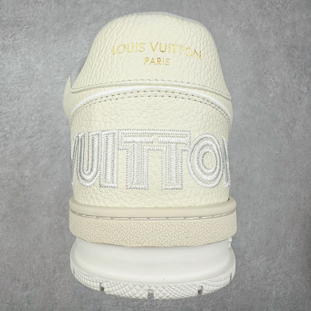 图片[8]-Louis Vuitton Trainer lv时装走秀运动鞋 高尔夫系列 全网最全配色更新最快 最成熟的做工稳定的品控 完美鞋型超高的清洁度 零毛边线头瑕疵 全套原楦原纸版原鞋开模 全网最具灵魂的版型 正确原装黄色鞋盒 正确中底印花 鞋面印花3D高频深度立体 全鞋电脑针车 紧密相连 针距密度一致 环保乳胶注塑鞋垫 厚度脚感还原原版 皮面裁剪部位 统一油边封口工艺 原装橡胶大底含胶量大底组合零偏差 专柜全套包装 防尘袋 说明书 质保卡 男女鞋 尺码：35 36 37 38 39 40 41 42 43 44 45-选品中心