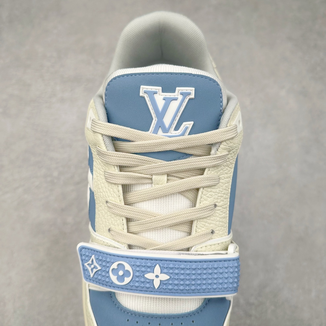 图片[5]-Louis Vuitton Trainer lv时装走秀运动鞋 高尔夫系列 全网最全配色更新最快 最成熟的做工稳定的品控 完美鞋型超高的清洁度 零毛边线头瑕疵 全套原楦原纸版原鞋开模 全网最具灵魂的版型 正确原装黄色鞋盒 正确中底印花 鞋面印花3D高频深度立体 全鞋电脑针车 紧密相连 针距密度一致 环保乳胶注塑鞋垫 厚度脚感还原原版 皮面裁剪部位 统一油边封口工艺 原装橡胶大底含胶量大底组合零偏差 专柜全套包装 防尘袋 说明书 质保卡 男女鞋 尺码：35 36 37 38 39 40 41 42 43 44 45-选品中心