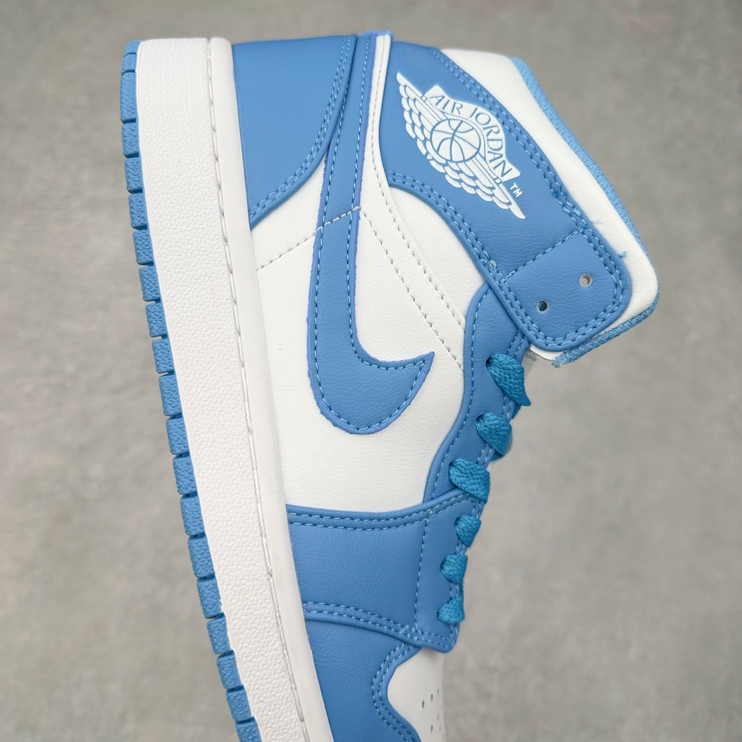 图片[6]-＃特价福利 Air Jordan AJ1 Mid 中帮系列 原装楦头纸板开发 完美鞋型 超高清洁度 鞋型不臃肿别扭 原厂内置全掌气垫 A模大底 鞋舌AJ原厂专用牛津布 AJ专用反口珍珠布 原厂无杂质高弹内里海棉 特殊封边弹力鞋带 原鞋开模 拒绝公底 购置公司同步原材料 都有细节原汁原味 忠于原版 尺码：36 36.5 37.5 38 38.5 39 40 40.5 41 42 42.5 43 44 44.5 45 46-选品中心