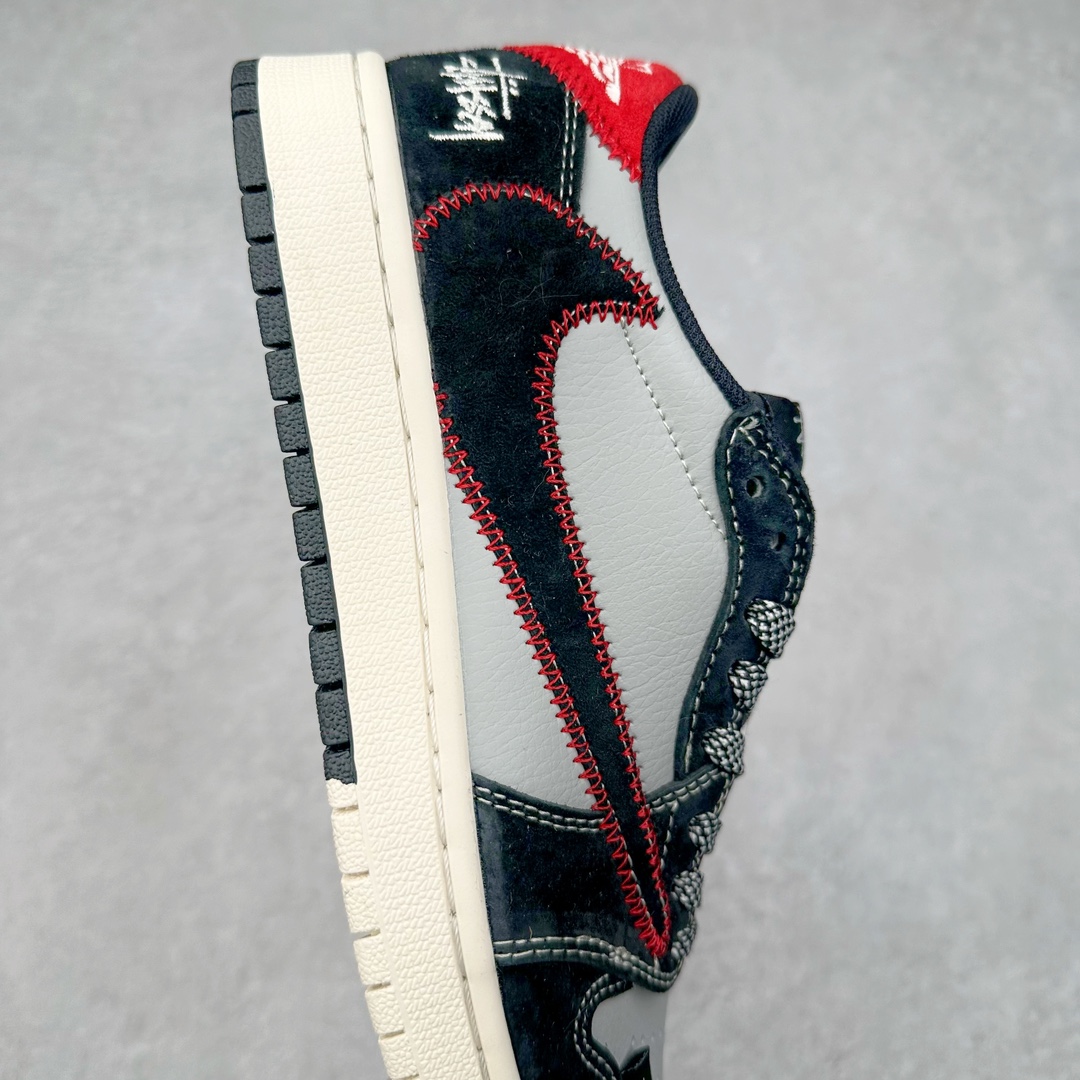 图片[6]-TS x Air Jordan AJ1 Low 倒钩低帮联名定制配色 SJ2068-133 原厂内置气垫魔块 A模大底 头层小牛皮 鞋舌AJ原厂专用牛津布+AJ专用反口珍珠布+原厂无杂质高弹内里海棉+特殊封边弹力鞋带 尺码：36 36.5 37.5 38 38.5 39 40 40.5 41 42 42.5 43 44 44.5 45 46 47.5-选品中心