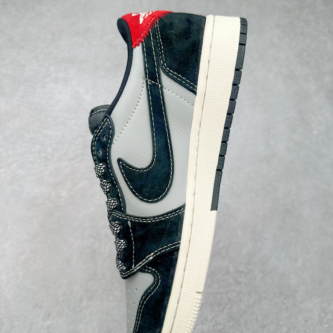 图片[7]-TS x Air Jordan AJ1 Low 倒钩低帮联名定制配色 SJ2068-133 原厂内置气垫魔块 A模大底 头层小牛皮 鞋舌AJ原厂专用牛津布+AJ专用反口珍珠布+原厂无杂质高弹内里海棉+特殊封边弹力鞋带 尺码：36 36.5 37.5 38 38.5 39 40 40.5 41 42 42.5 43 44 44.5 45 46 47.5-选品中心