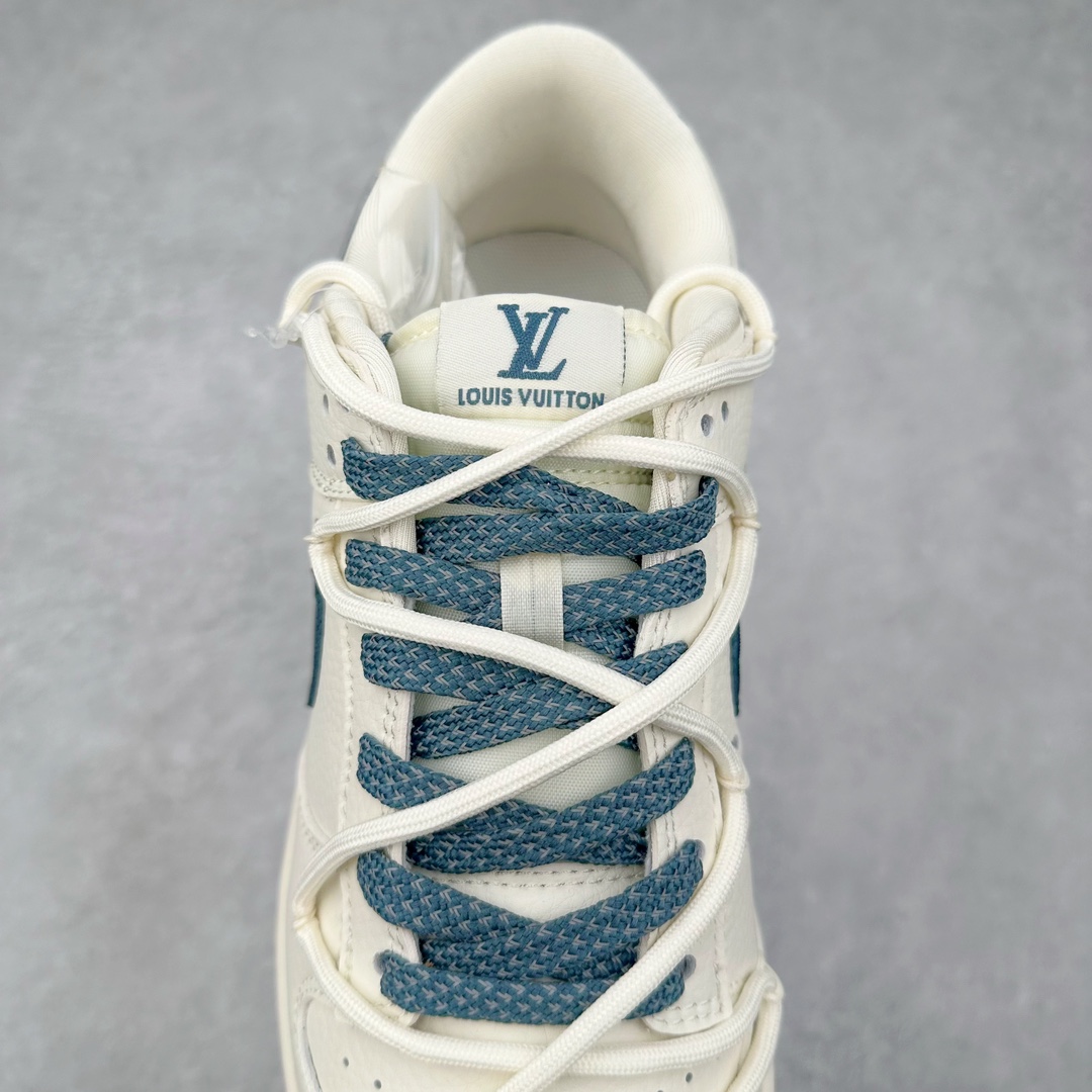 图片[5]-NK Dunk Low 定制配色 JJ5688-102 大厂出品 极力推荐 原装头层材料 独家版型蒸餾加工帶來的是更好的视觉和脚感体验大厂纯原品质出货 清洁度 电绣工艺 皮料切割干净无任何毛边 细节完美 尺码：36 36.5 37.5 38 38.5 39 40 40.5 41 42 42.5 43 44 44.5 45 46 47.5-选品中心