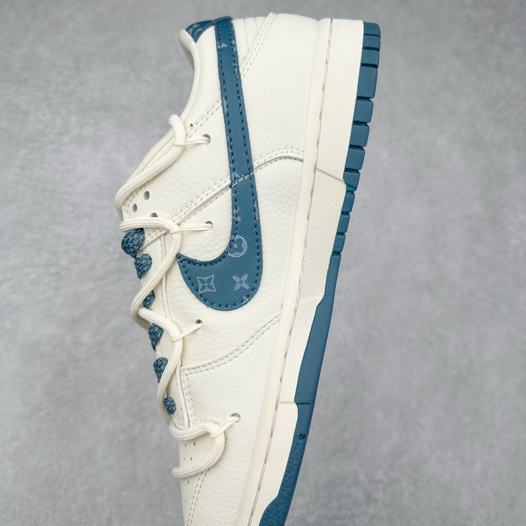 图片[7]-NK Dunk Low 定制配色 JJ5688-102 大厂出品 极力推荐 原装头层材料 独家版型蒸餾加工帶來的是更好的视觉和脚感体验大厂纯原品质出货 清洁度 电绣工艺 皮料切割干净无任何毛边 细节完美 尺码：36 36.5 37.5 38 38.5 39 40 40.5 41 42 42.5 43 44 44.5 45 46 47.5-选品中心