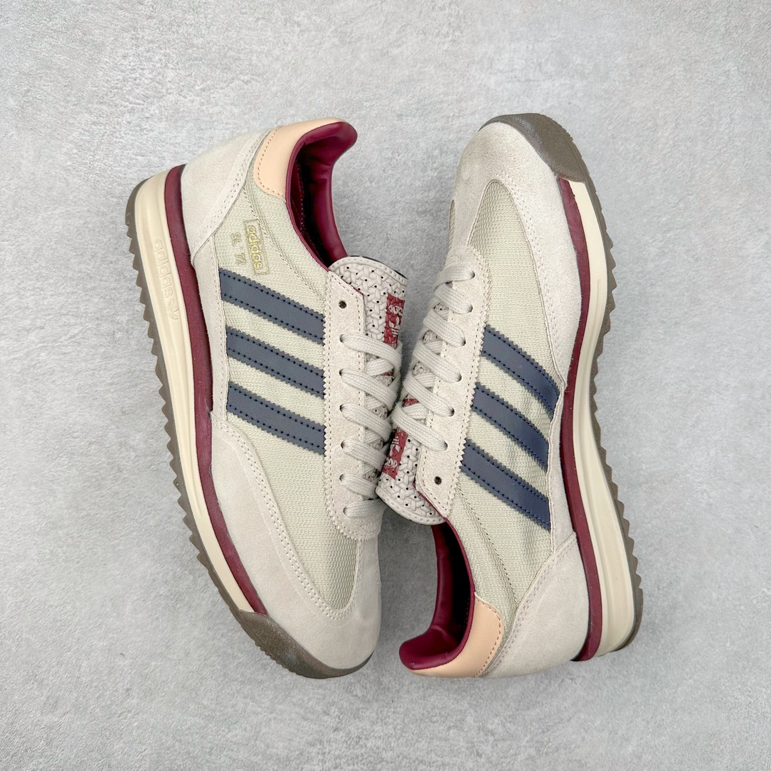 图片[3]-＃纯原 AD Wmns SL72 OG 系列德训足球风百搭低帮休闲运动板鞋 JI2485 采用高弹EVA+MODEL+RB三层组合底 区别市面RB一体大底 三层组合鞋底重量与原鞋一致 Originals 将有「T 头鞋」造型的诞生于 1972 年的 SL72 鞋款复刻带回 各位买鞋又有新选择了 1972 年 SL72 问世后 引领了后来阿迪达斯的跑鞋发展方向 其中「SL」代表了 Super Light 彰显了产品轻便的特性 1972 年 SL72 问世后 引领了后来阿迪达斯的跑鞋发展方向 其中「SL」代表了 Super Light 彰显了产品轻便的特性 这次 Originals 延续其轻质经典的基因 带来男女两款 SL72 男生款带来 SL72 RS 鞋型 RS 意为 Reshaped（重塑）鞋款在保留了经典的外观基础上 在尼龙材质里增加了填充物 使鞋型更加挺立和饱满 鞋头则更加圆润 鞋底的 EVA 材质则增加了鞋款的高度 女生款则带来 SL72 OG W 鞋型 OG 顾名思义则是致敬经典款式 相较于 RS（Reshaped）鞋款 鞋身更加纤细 其整体鞋身轮廓、线条、细节、材质上尊崇 70 年代 SL72 的设计 还原经典味道 尺码：36 36⅔ 37⅓ 38 38⅔ 39⅓ 40 40⅔ 41⅓ 42 42⅔ 43⅓ 44 44⅔ 45-选品中心